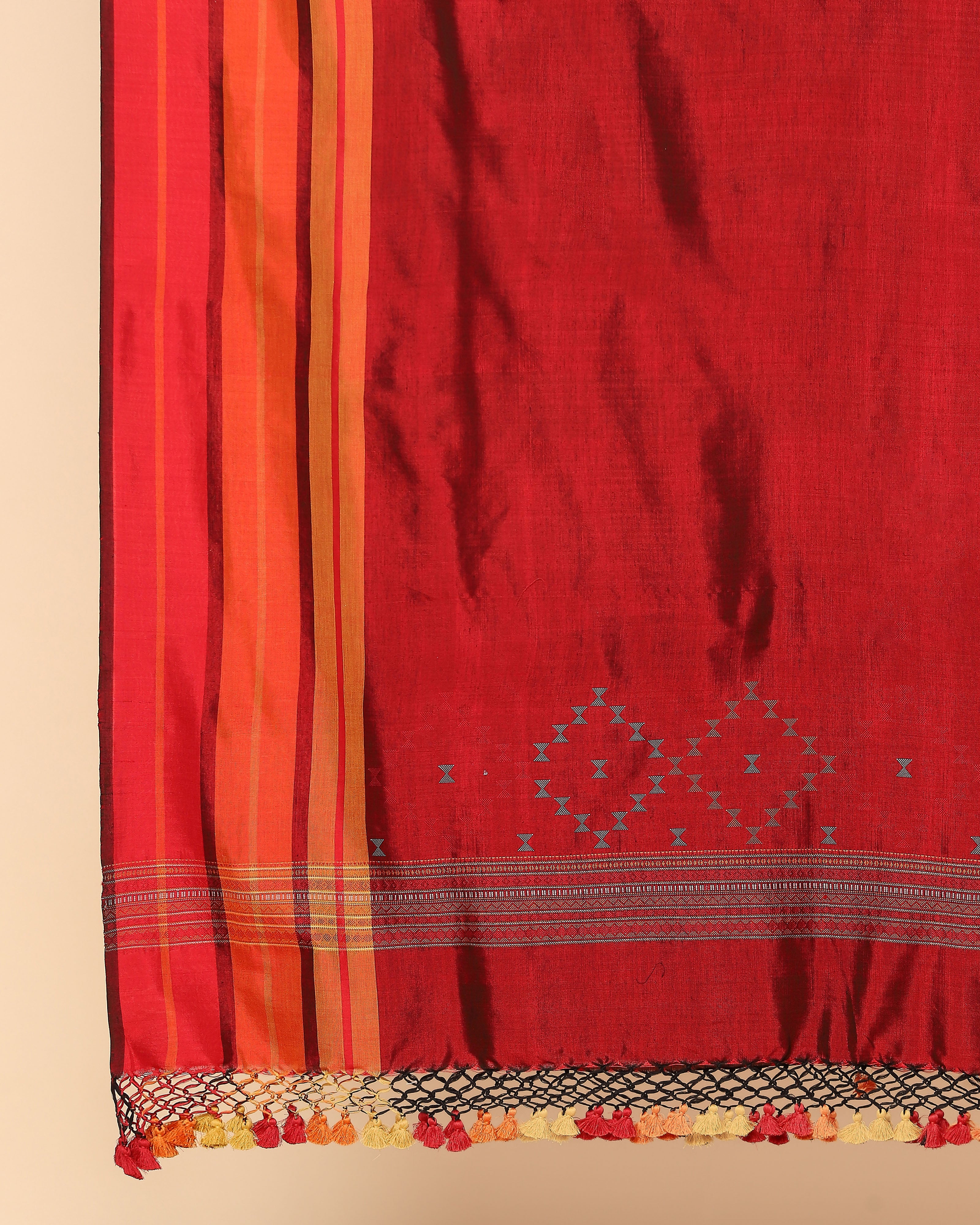 Kalei Bhujodi Extra Weft Cotton Silk Dupatta