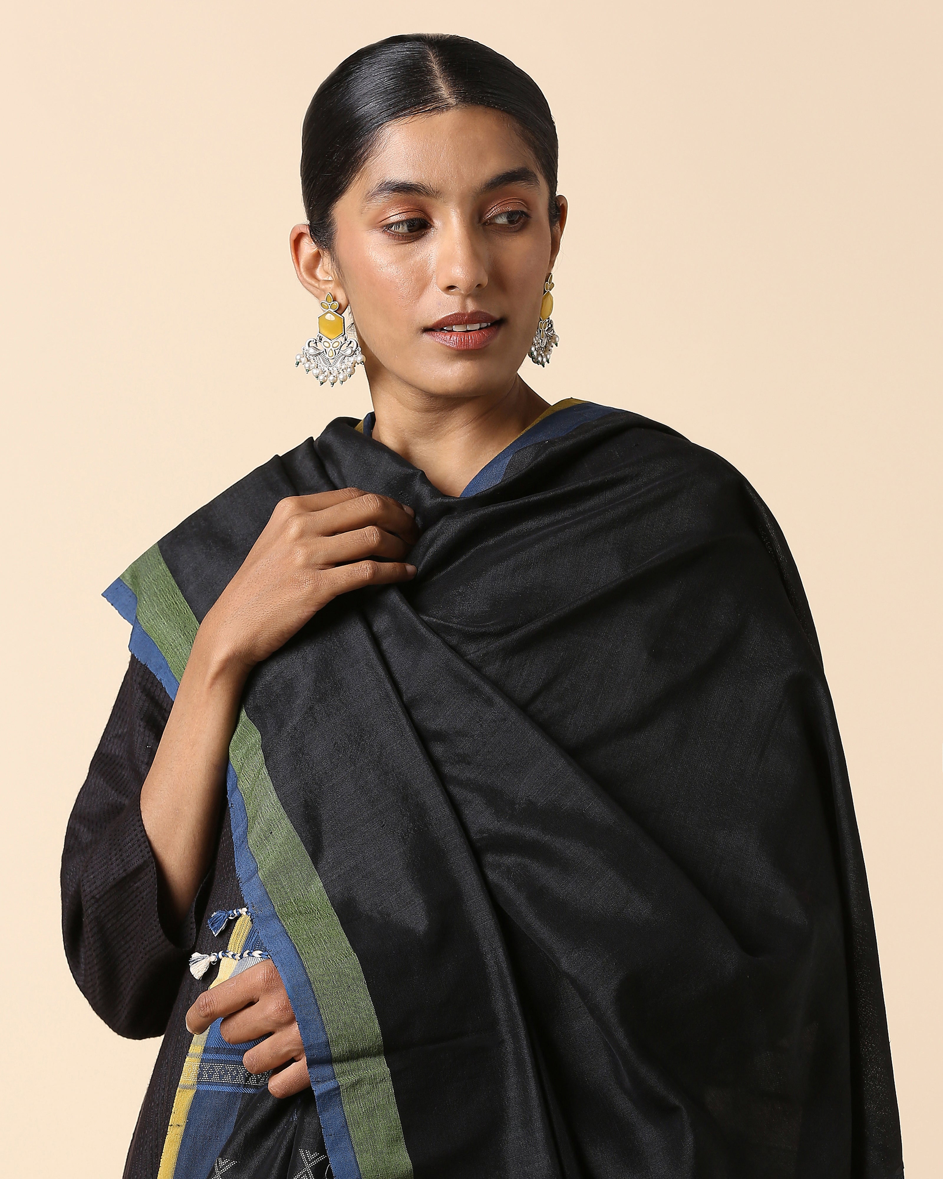 Ethan Bhujodi Extra Weft Cotton Silk Dupatta