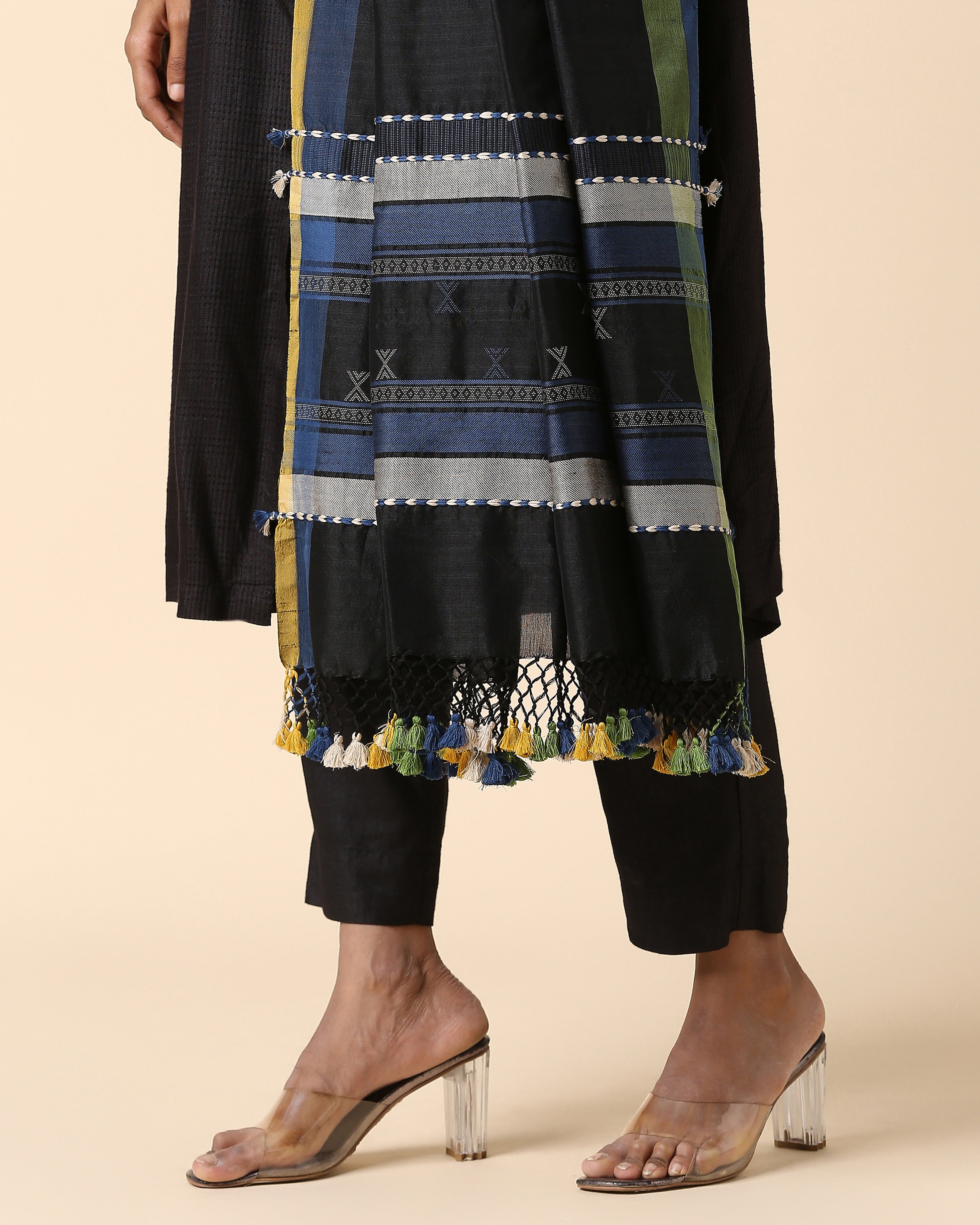 Ethan Bhujodi Extra Weft Cotton Silk Dupatta