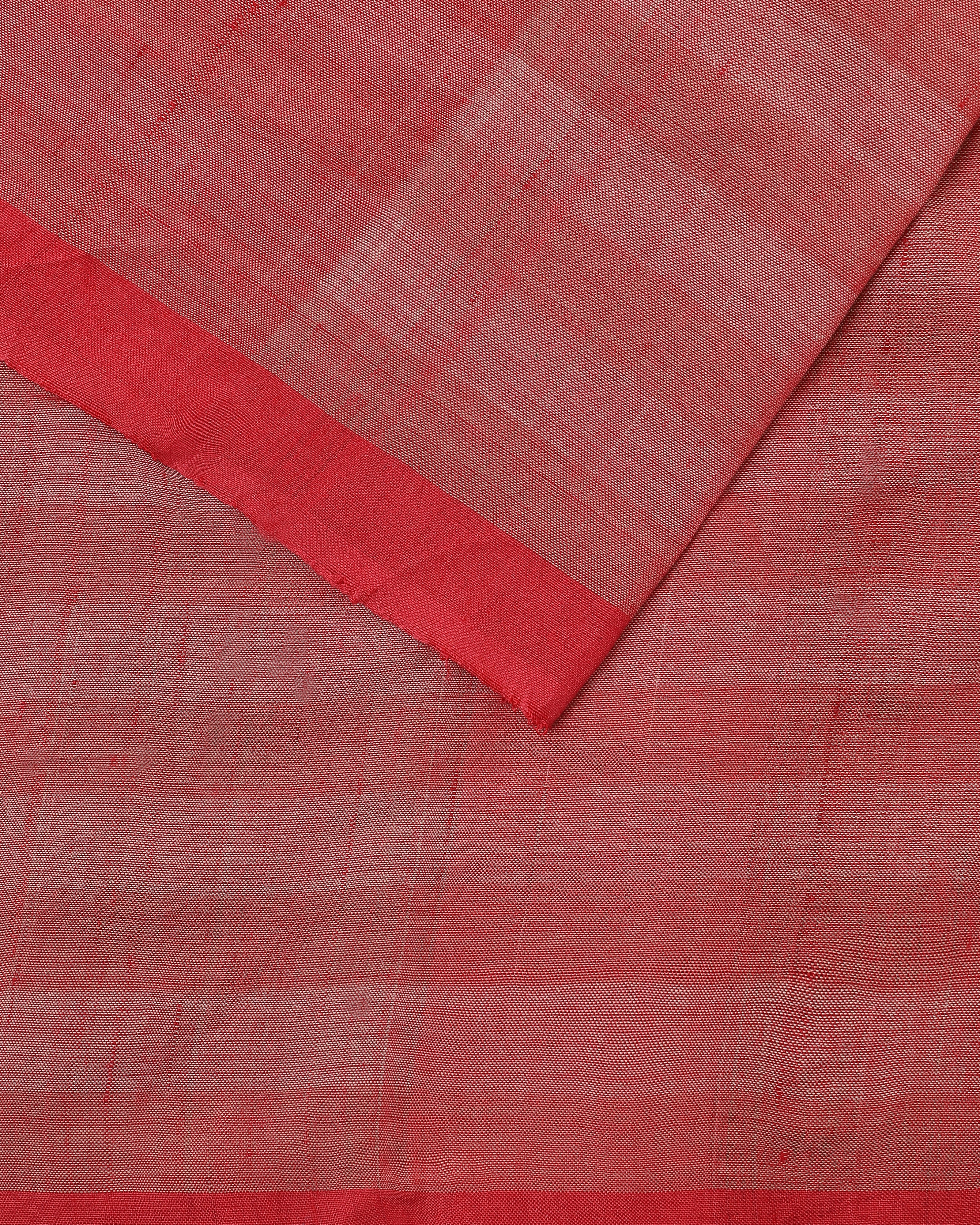 Gyasi Bhujodi Extra Weft Cotton Silk Saree
