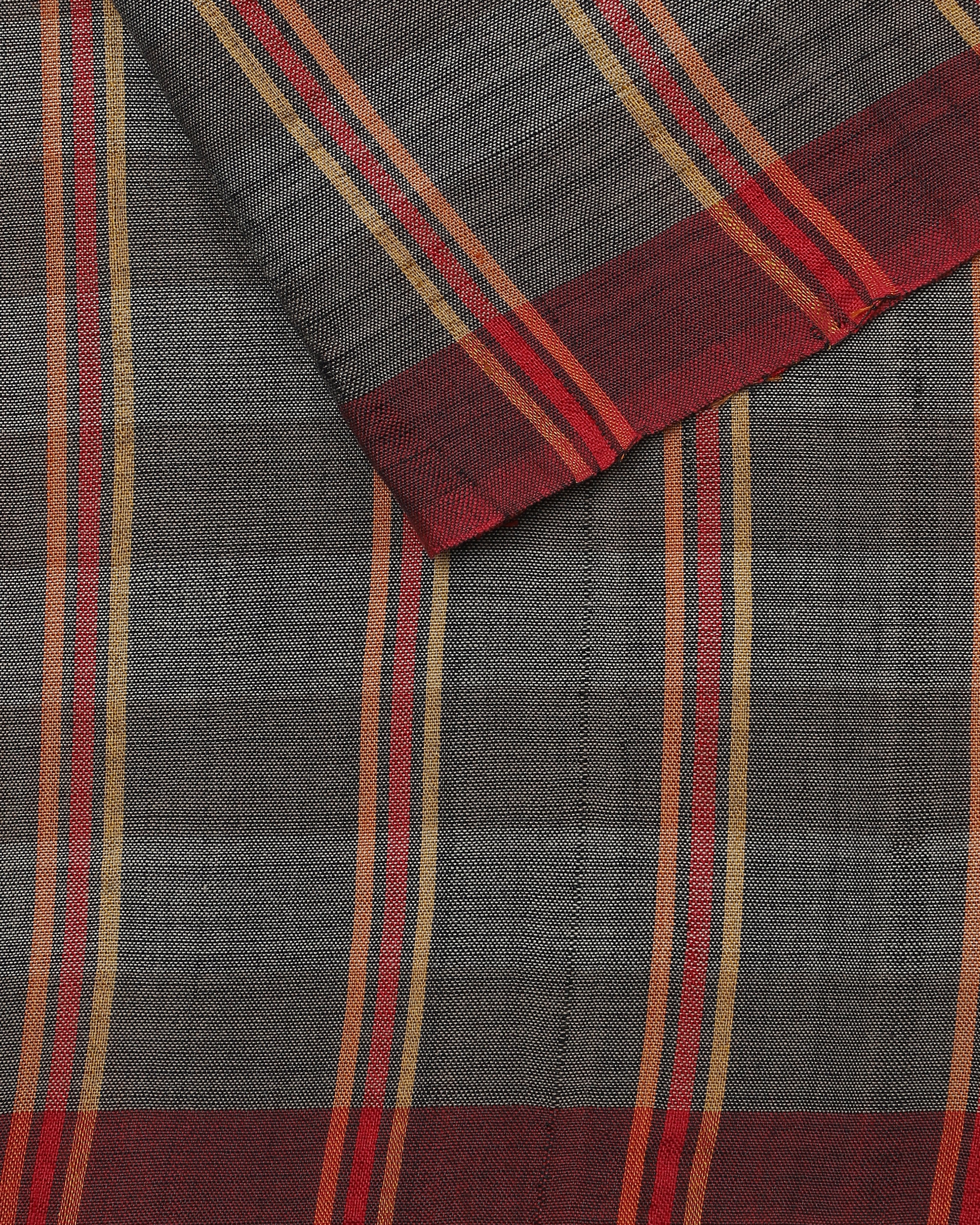 Gyasi Bhujodi Extra Weft Cotton Silk Saree