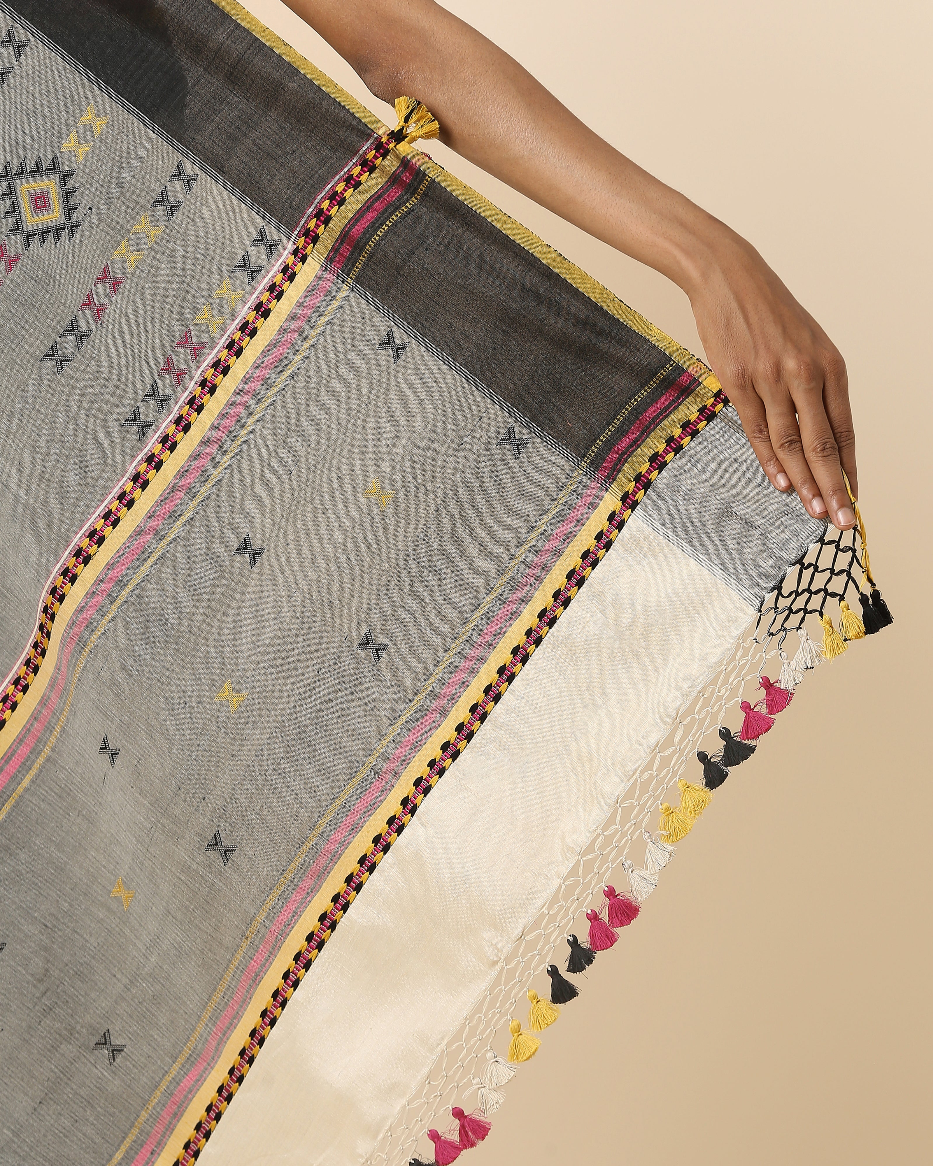 Noah Bhujodi Extra Weft Cotton Silk Saree