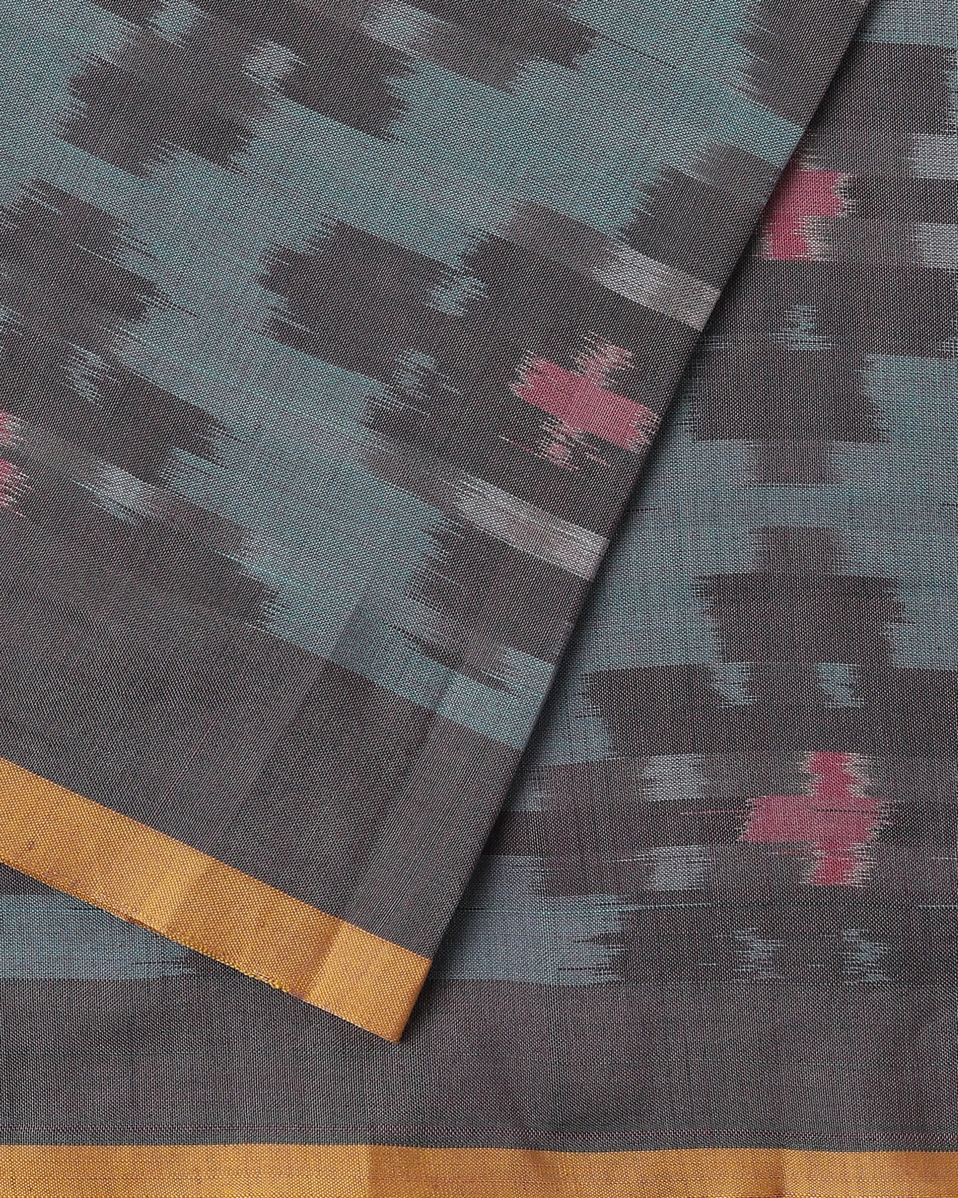 Paromita Pochampally Weft Ikat Cotton Saree