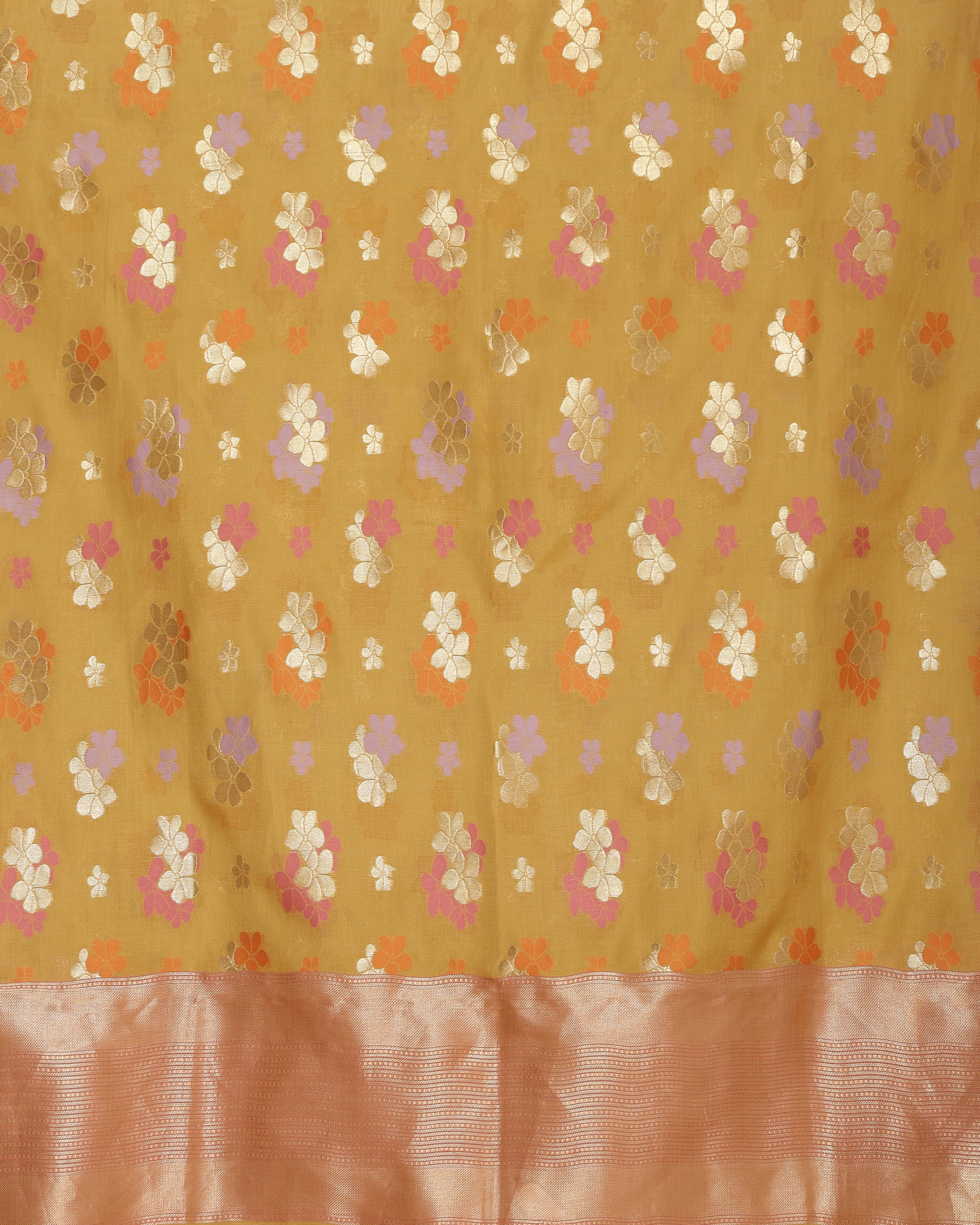 Chamba Banarasi Cutwork Silk Cotton Dupatta