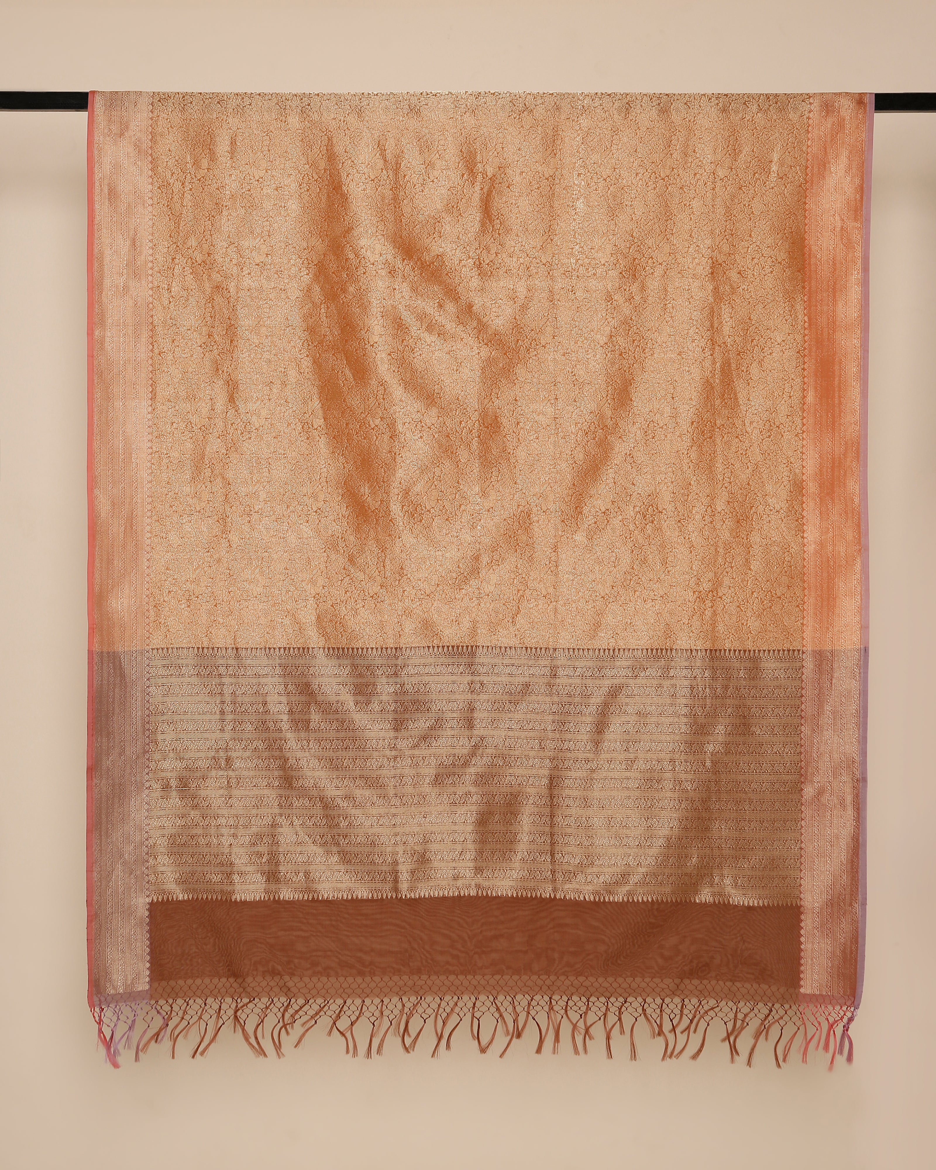 Calantha Banarasi Fekwa Silk Cotton Dupatta