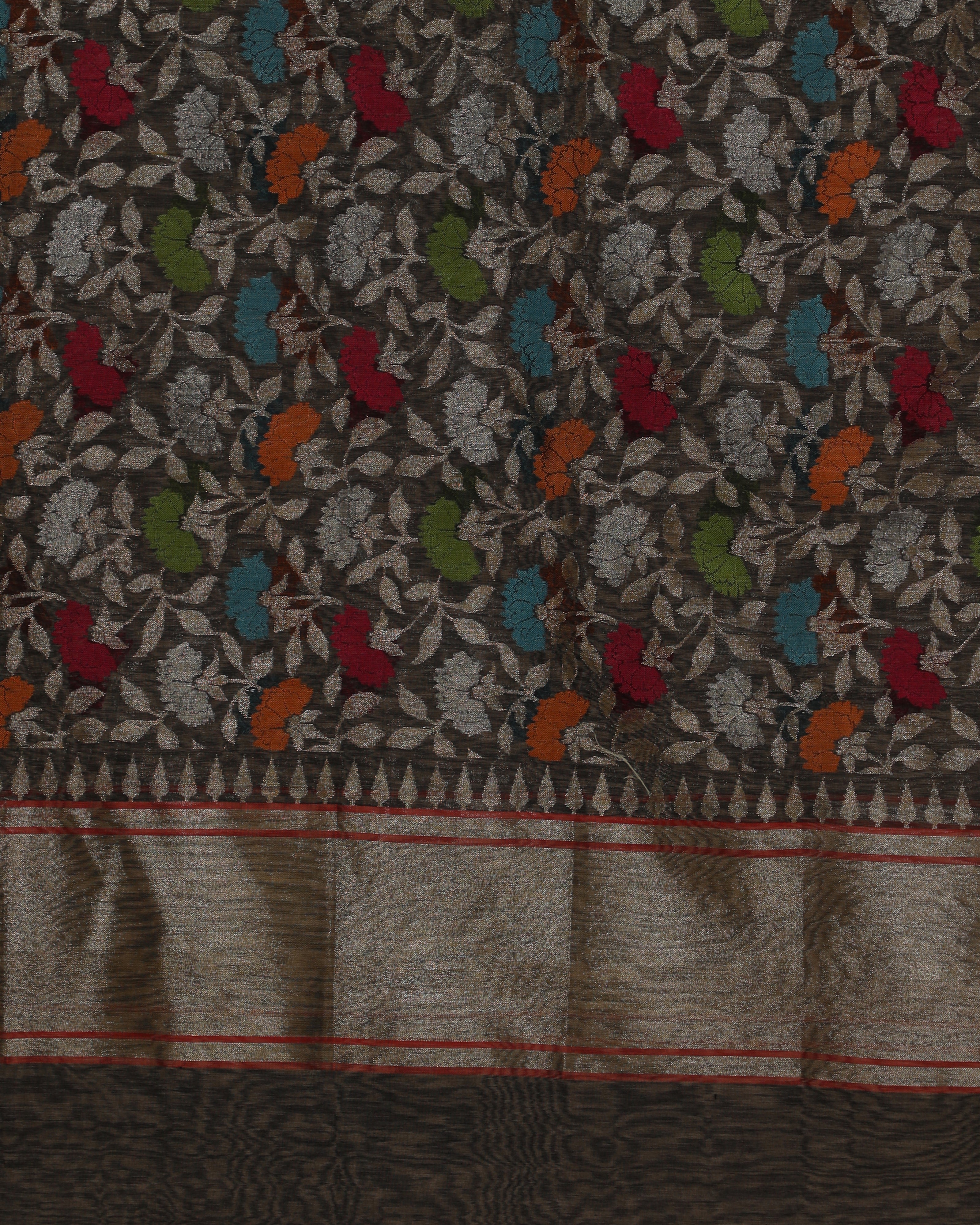 Ishank Banarasi Jamdani Silk Cotton Dupatta