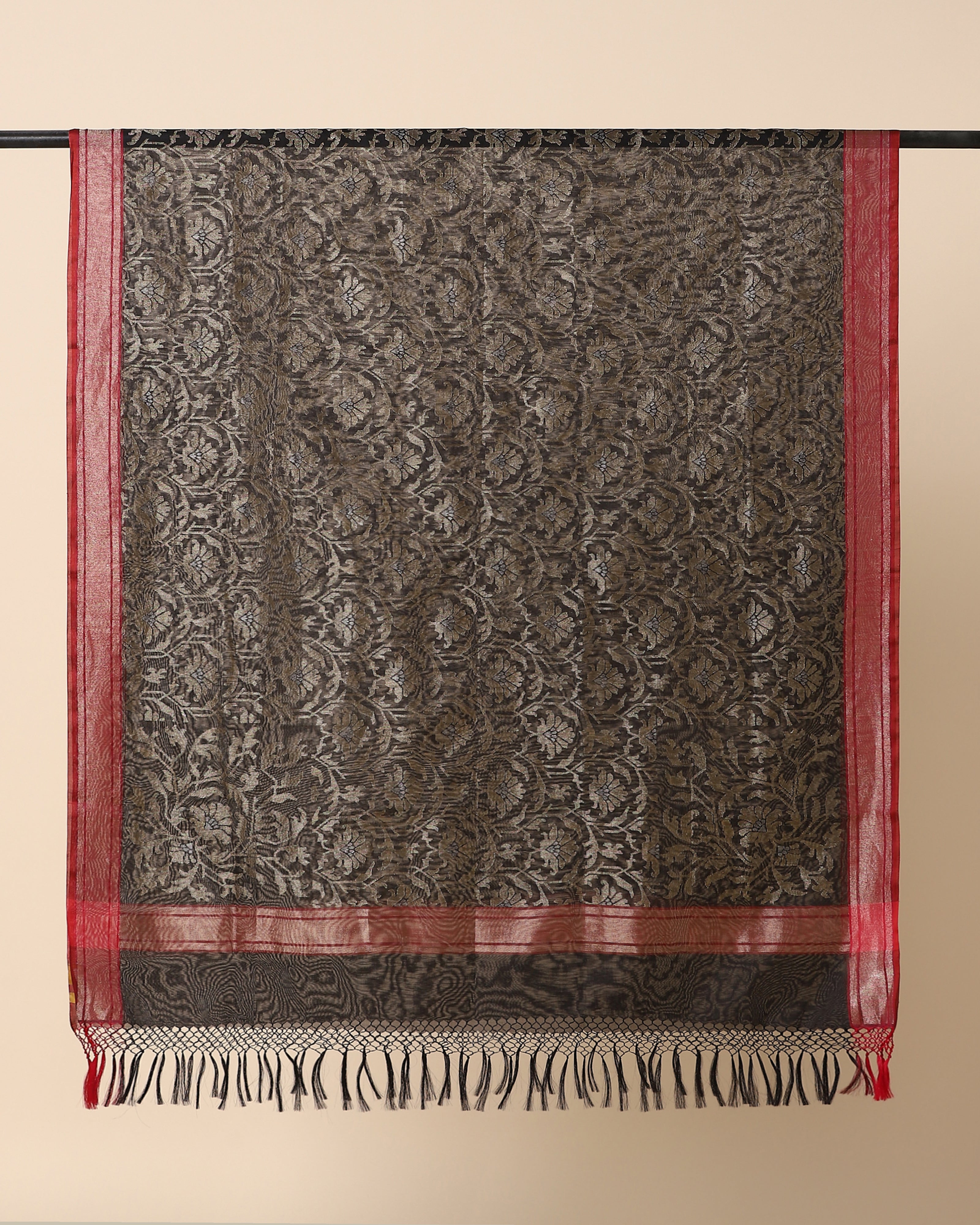 Laksh Banarasi Jamdani Silk Cotton Dupatta
