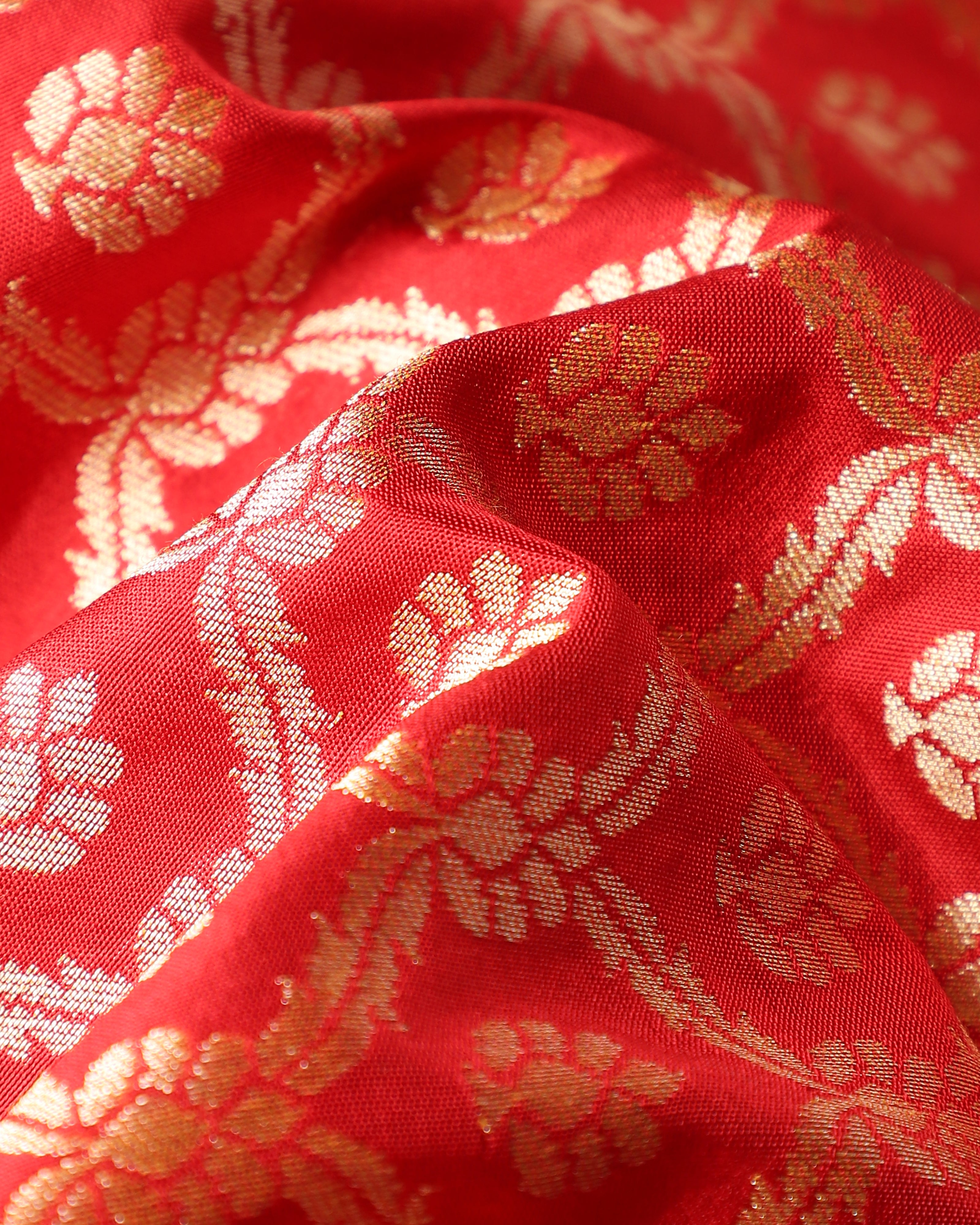 Husna Banarasi Cutwork Silk Saree