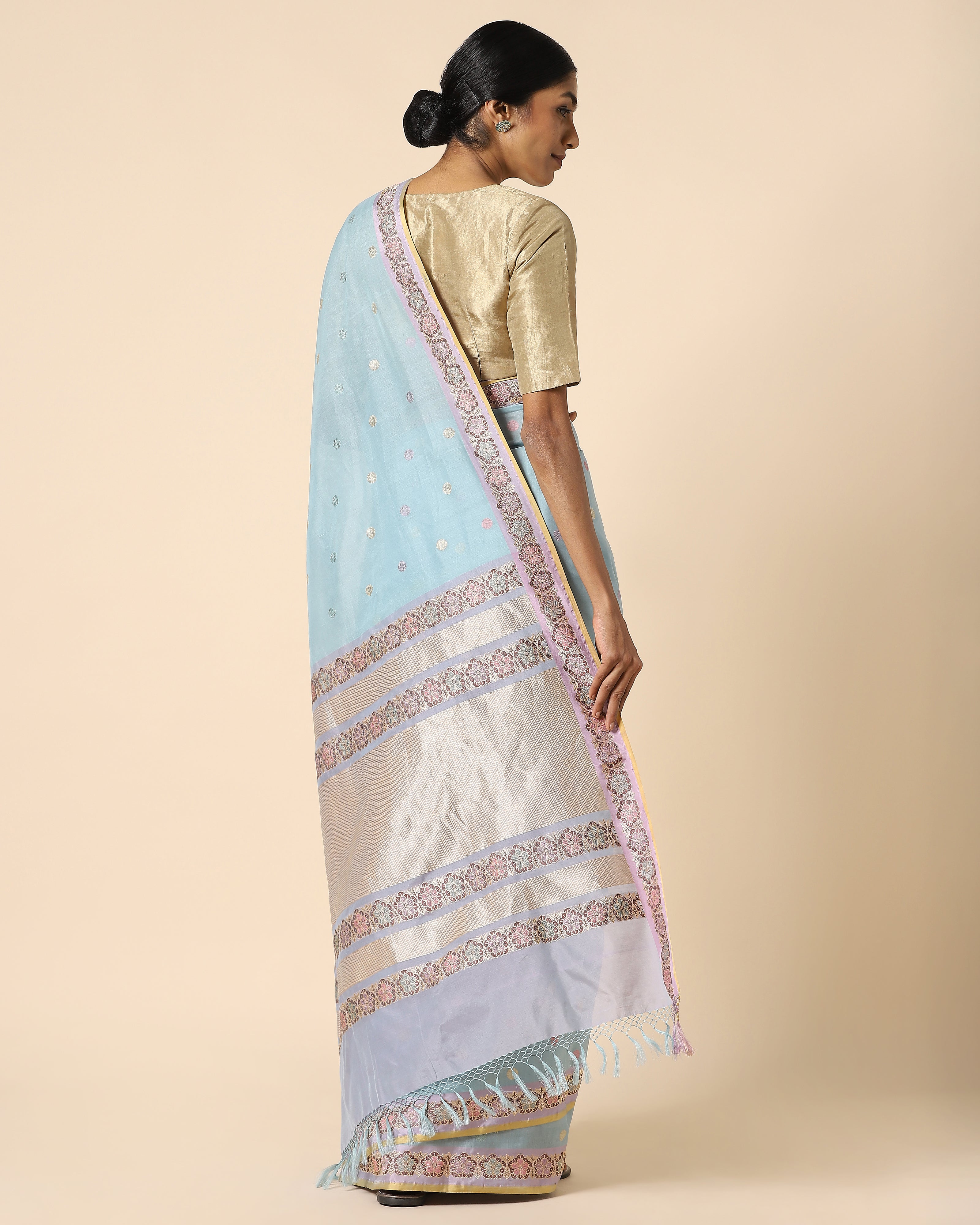 Juhee Banarasi Kadwa Silk Cotton Saree