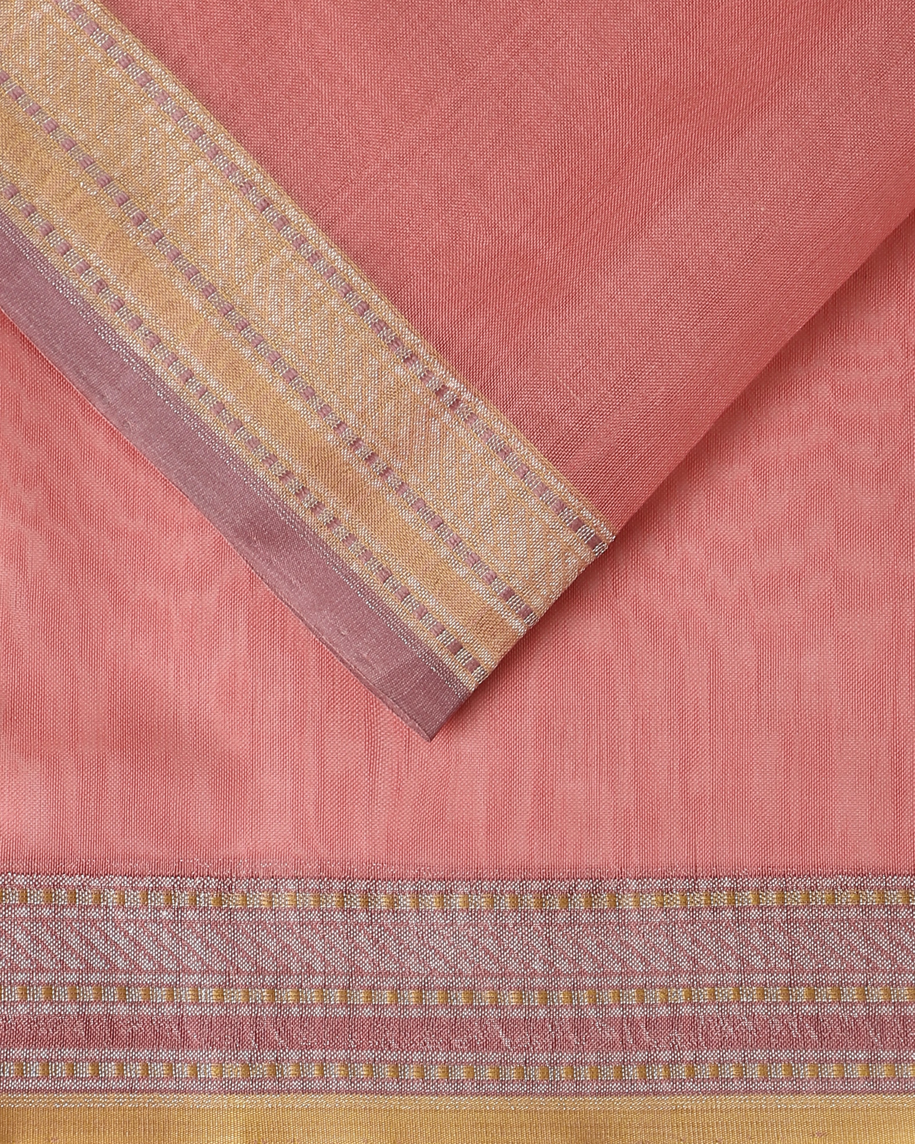 Paarul Banarasi Ektara Kadwa Silk Cotton Saree