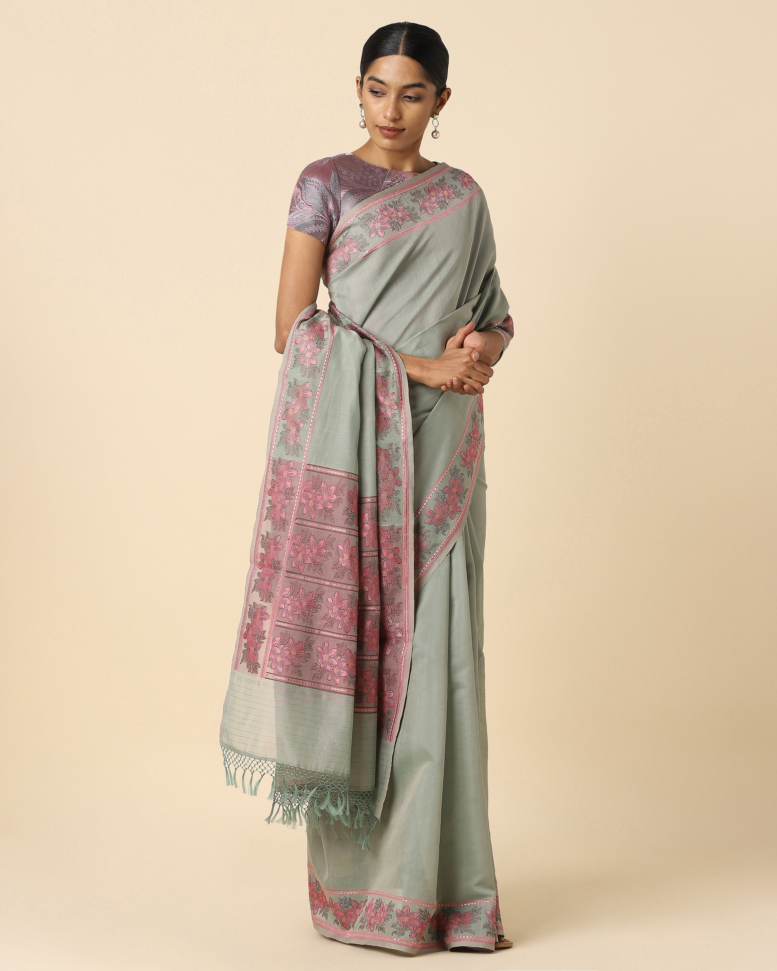 Alaka Banarasi Kadwa Silk Cotton Saree