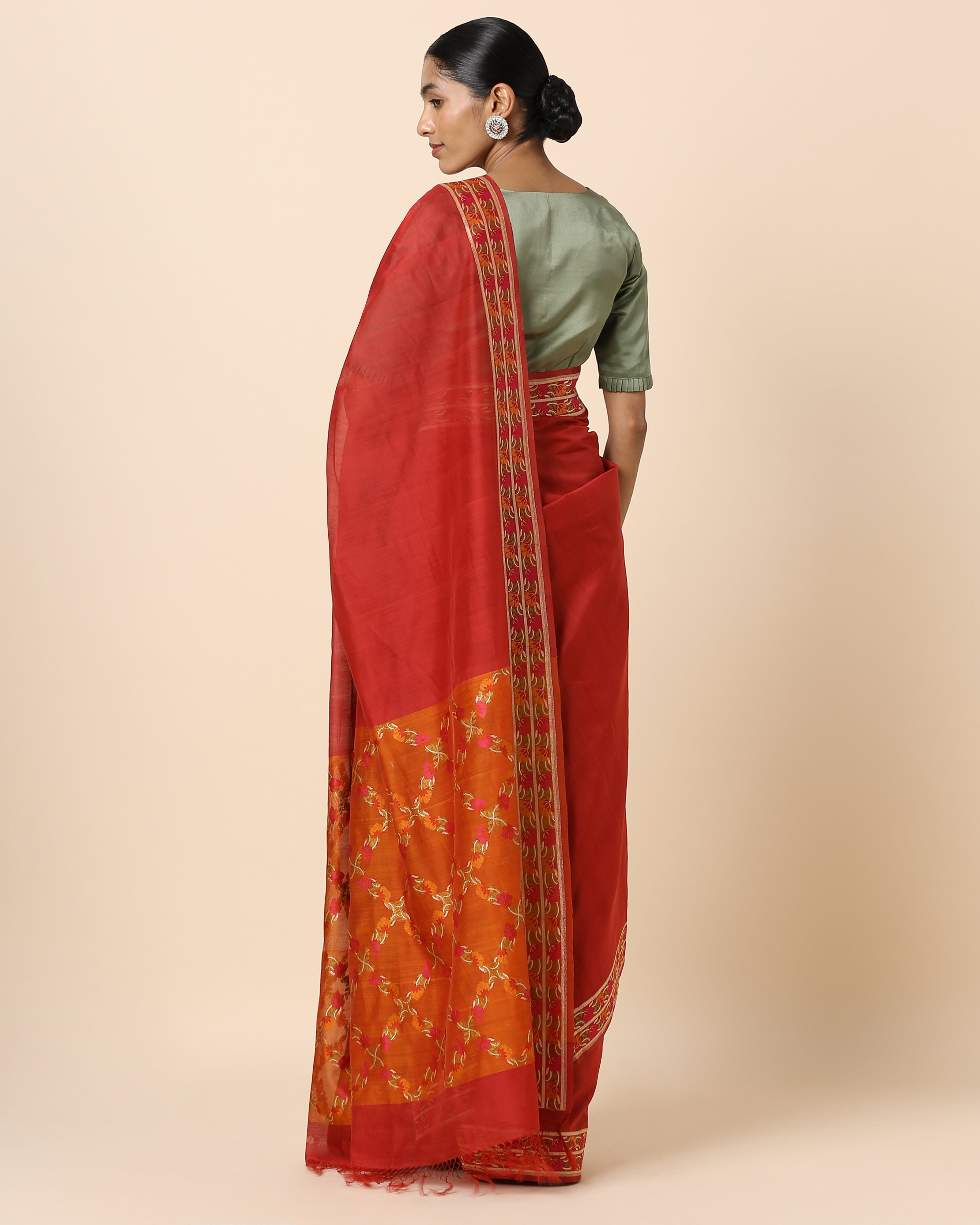 Nohar Banarasi Kadwa Silk Cotton Saree