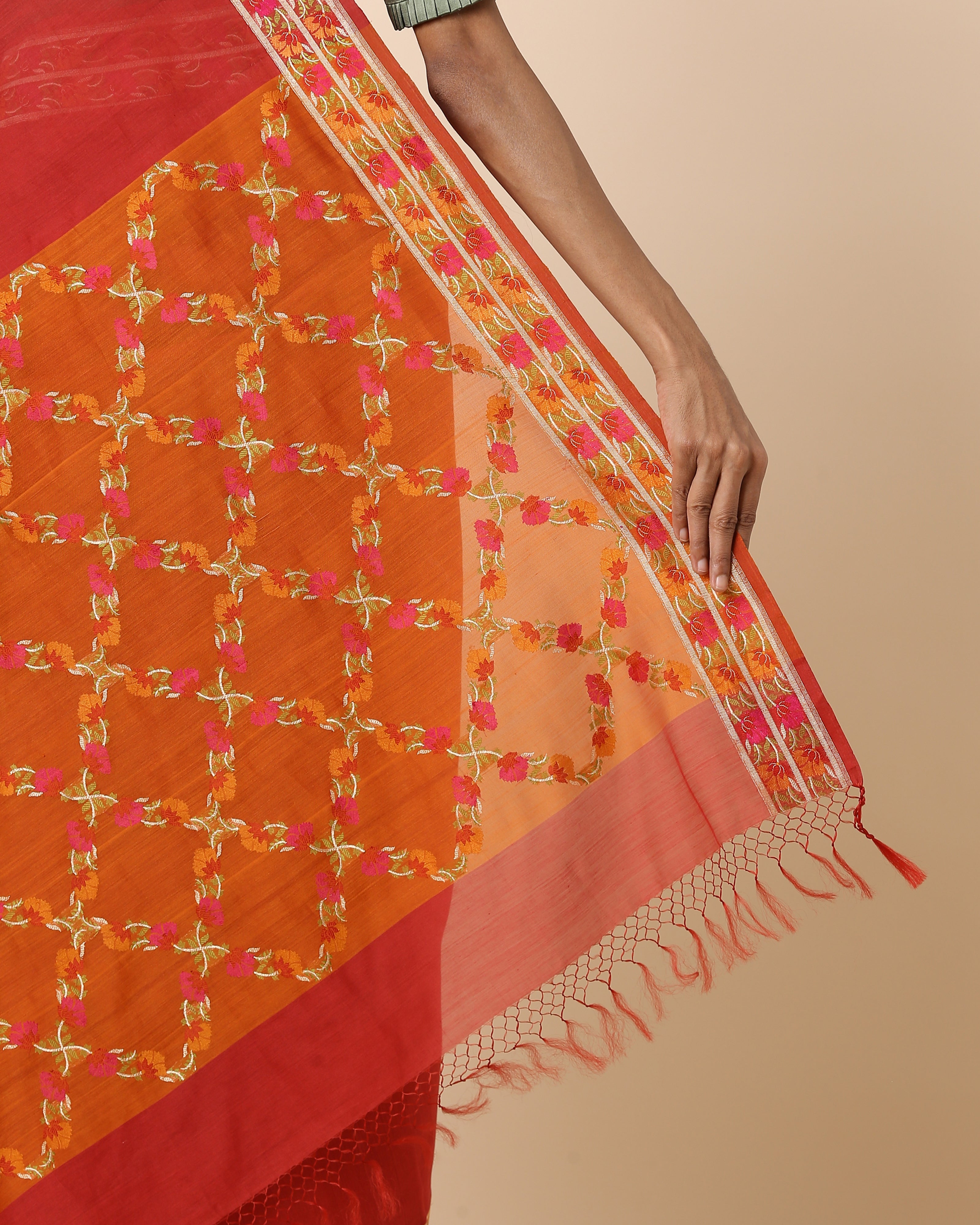 Nohar Banarasi Kadwa Silk Cotton Saree