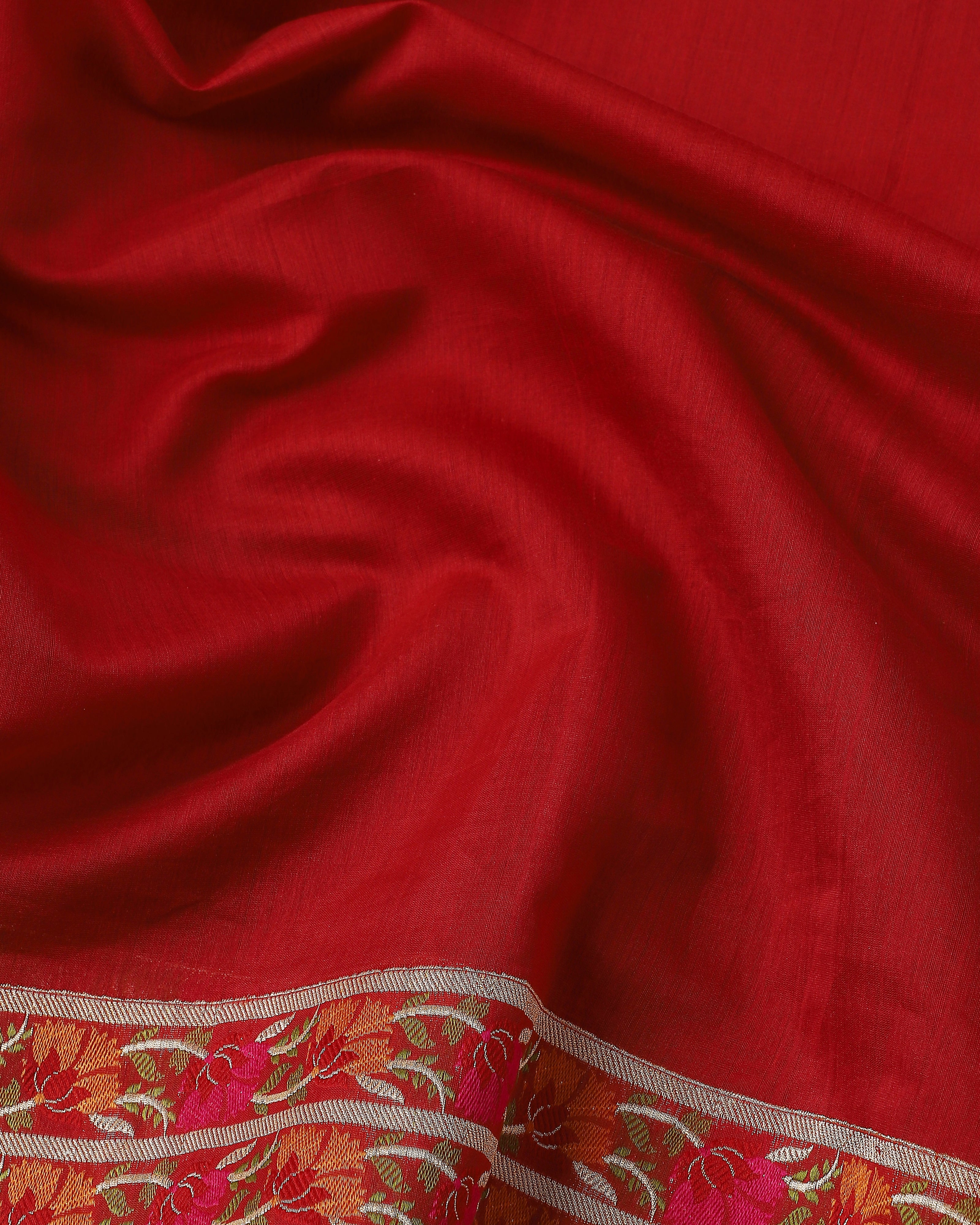 Nohar Banarasi Kadwa Silk Cotton Saree