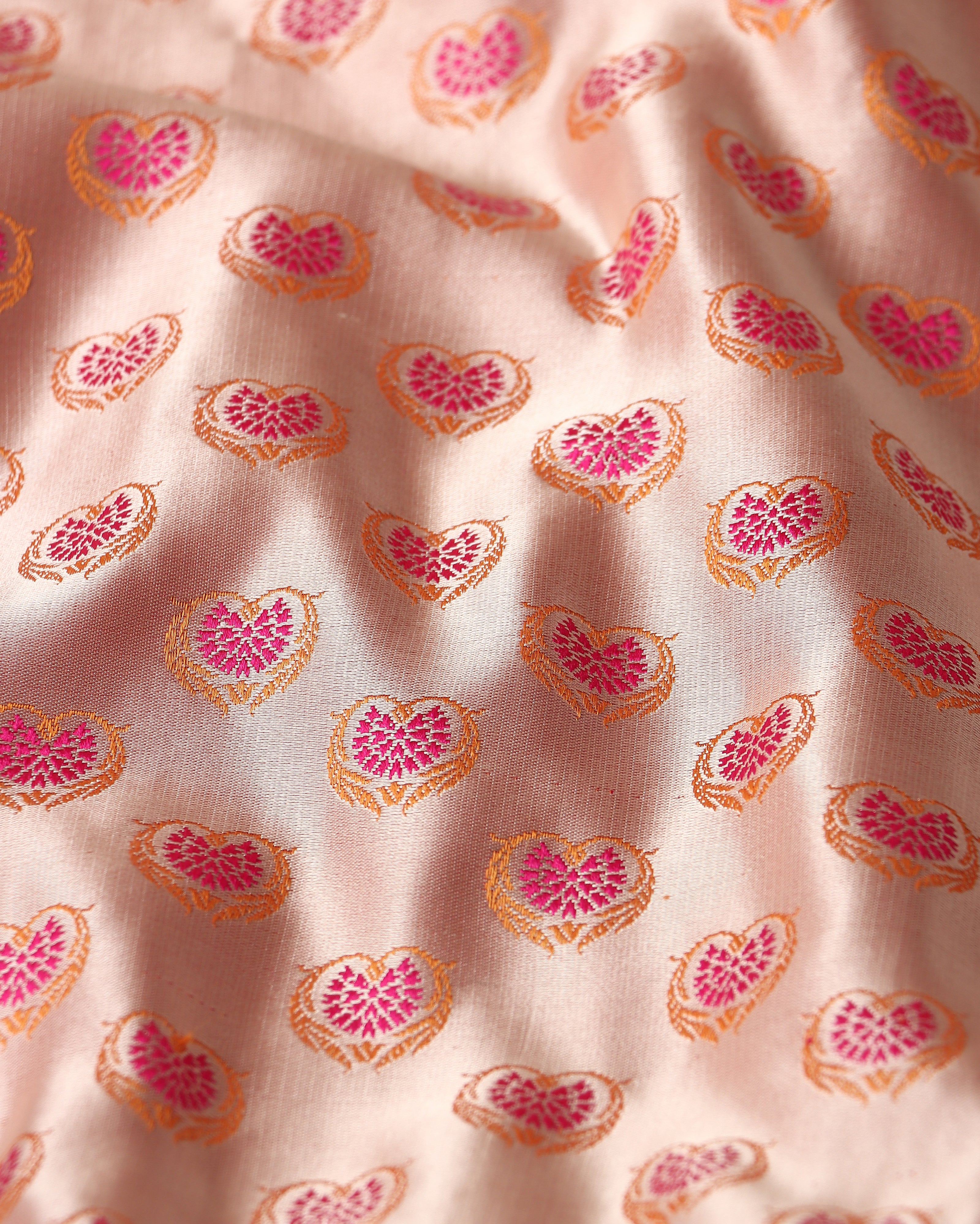 Srinjine Banarasi Tanchoi Silk Saree