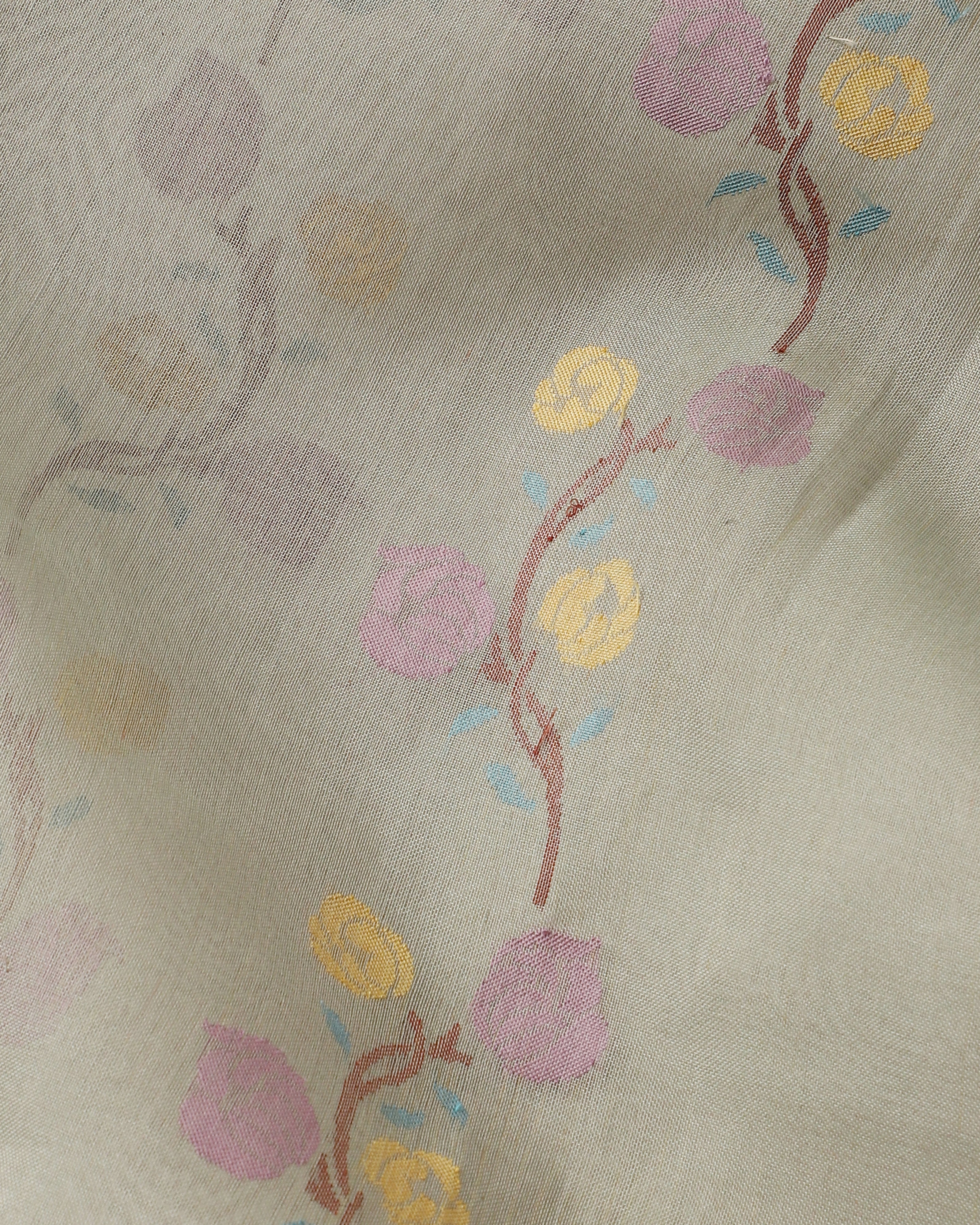 Mredul Banarasi Jamdani Silk Cotton Saree