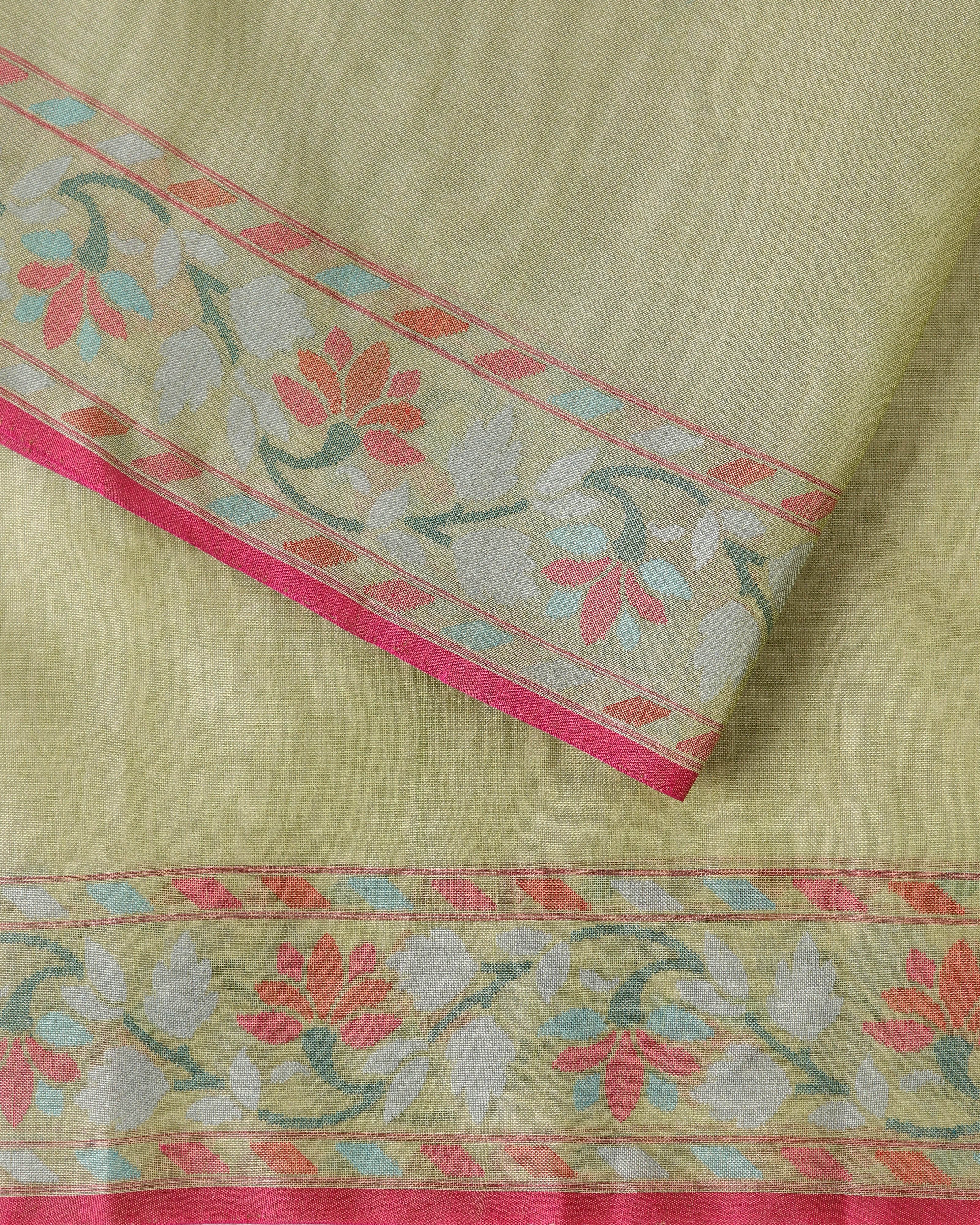 Afsa Banarasi Jamdani Silk Cotton Saree