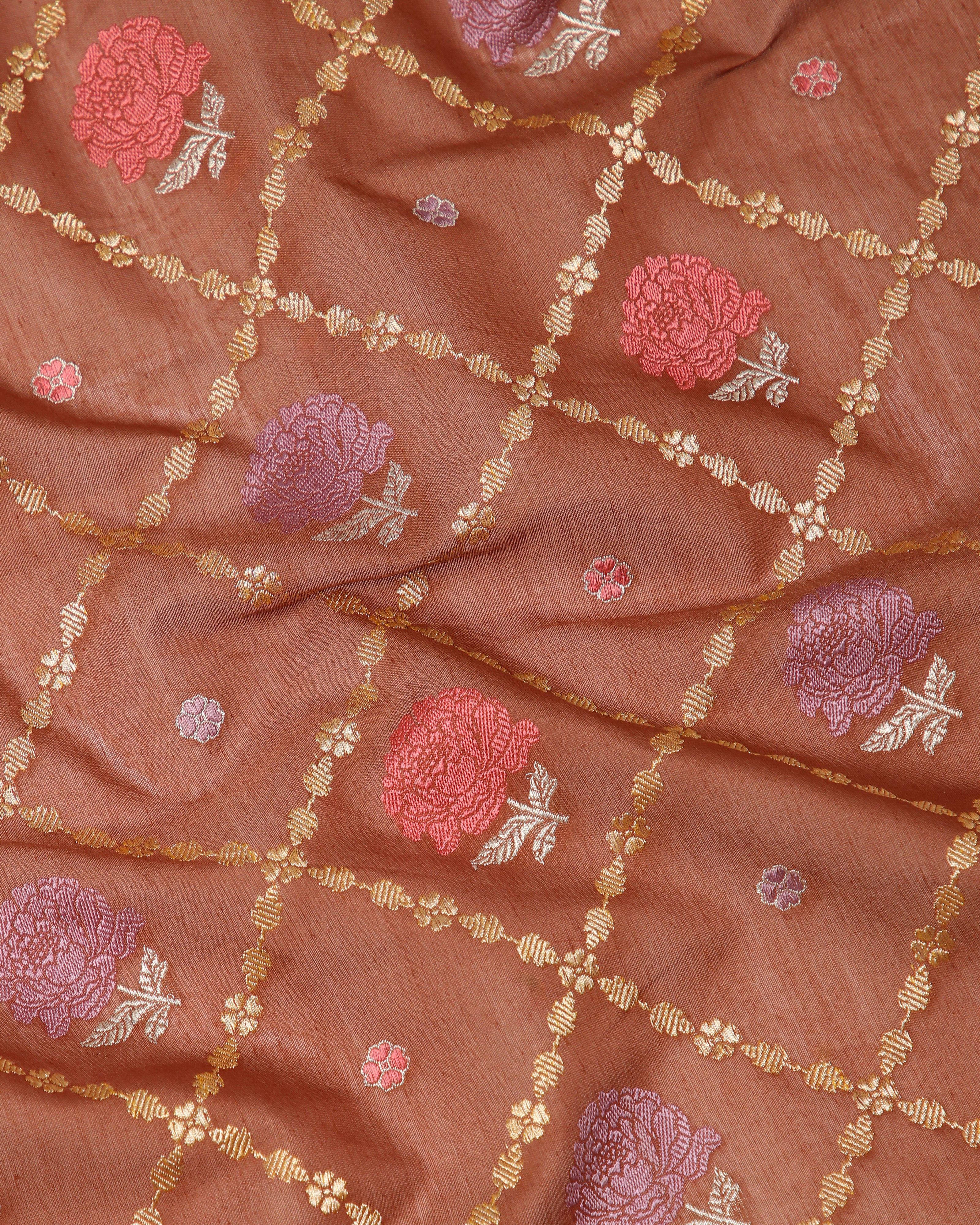 Evanthe Banarasi Kadwa Silk Cotton Saree