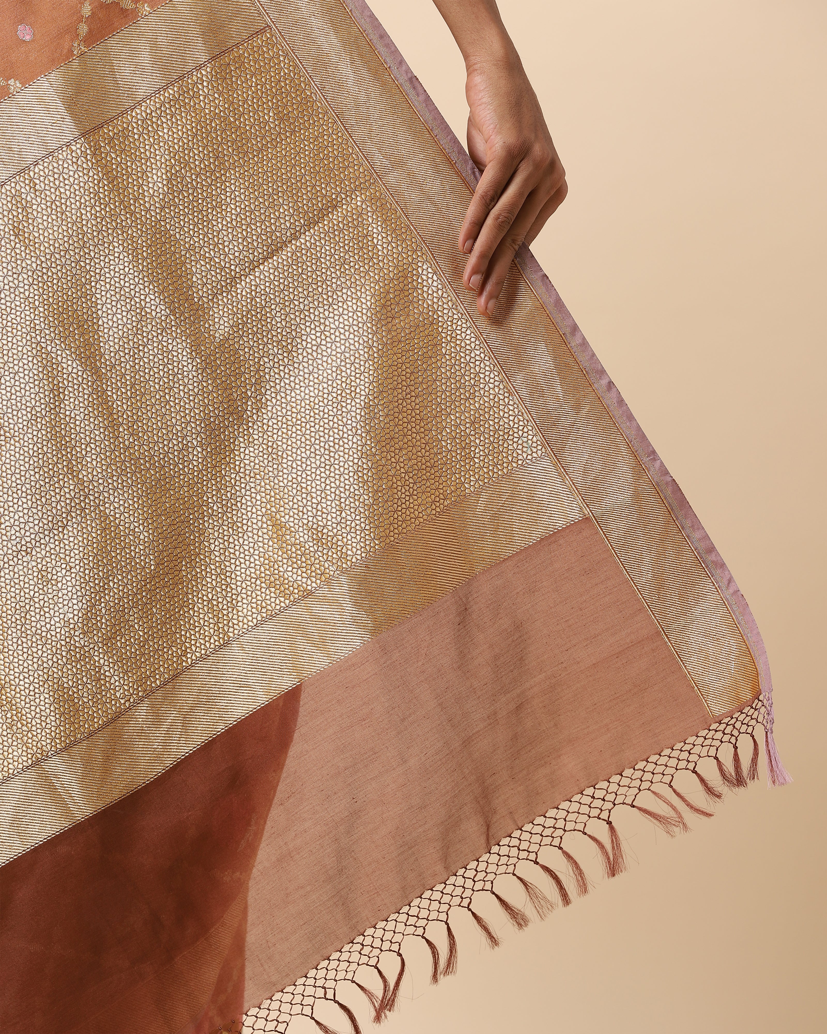 Evanthe Banarasi Kadwa Silk Cotton Saree