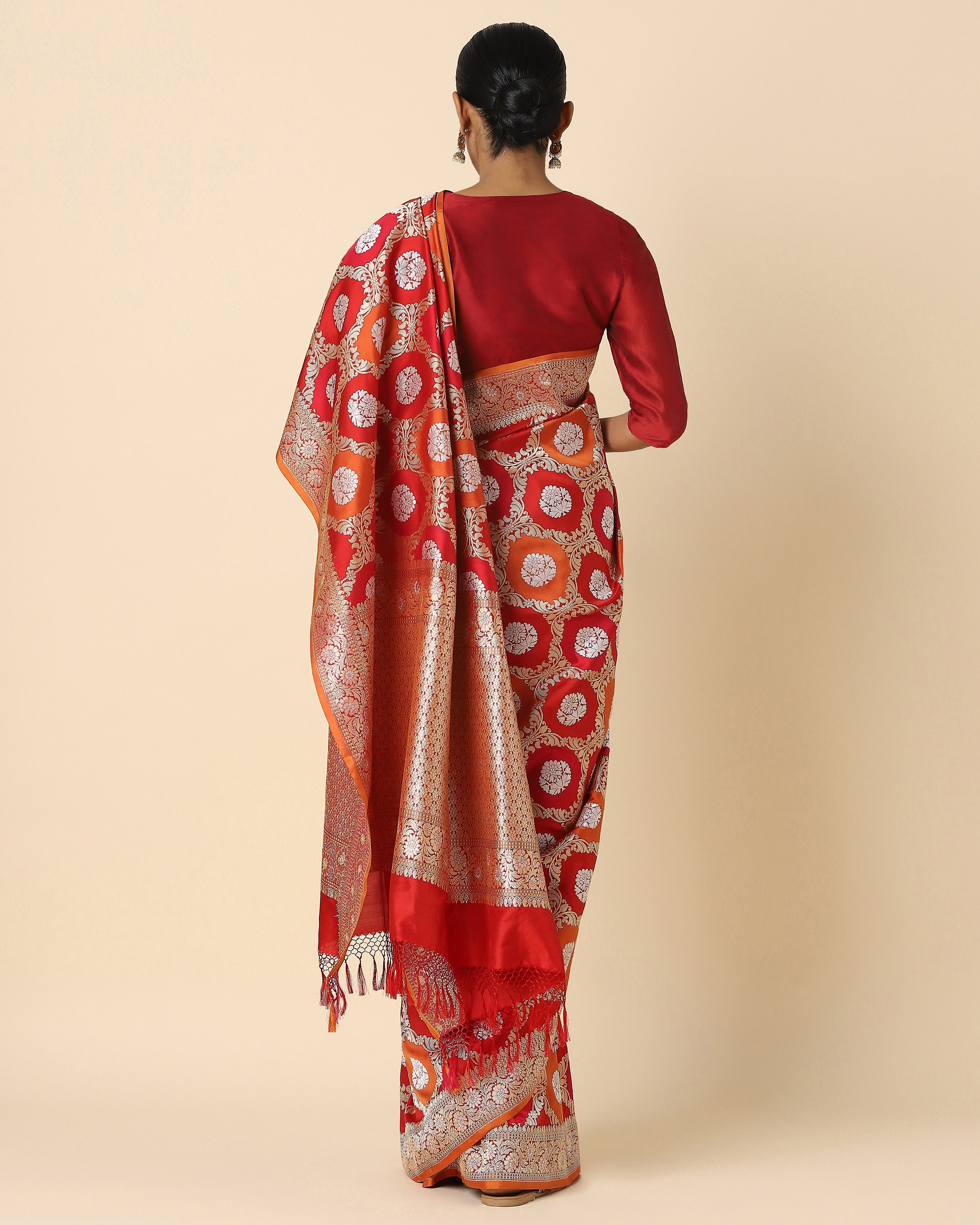Dharmini Banarasi Rangkaat Silk Saree
