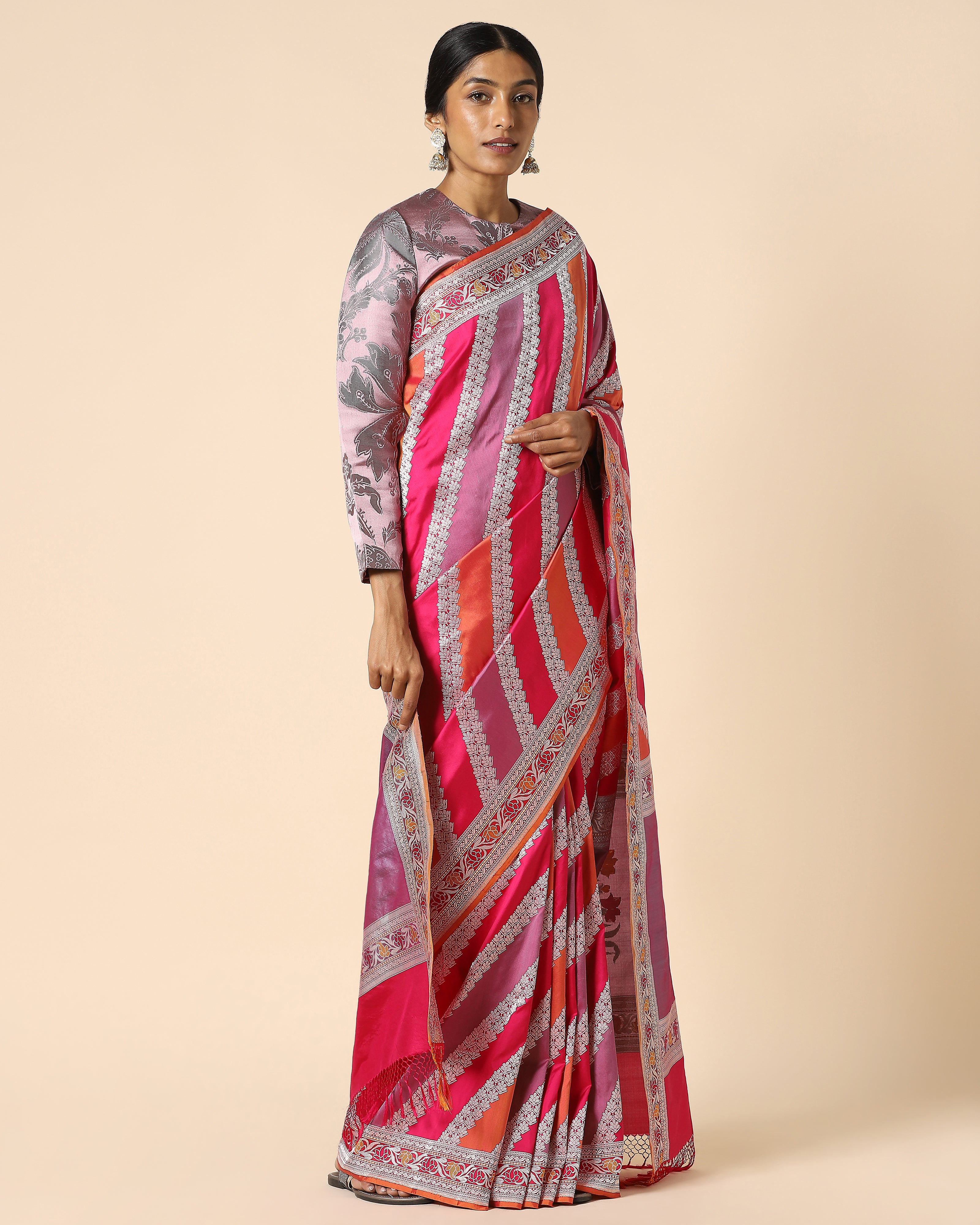 Vivaan Banarasi Kadwa Silk Saree