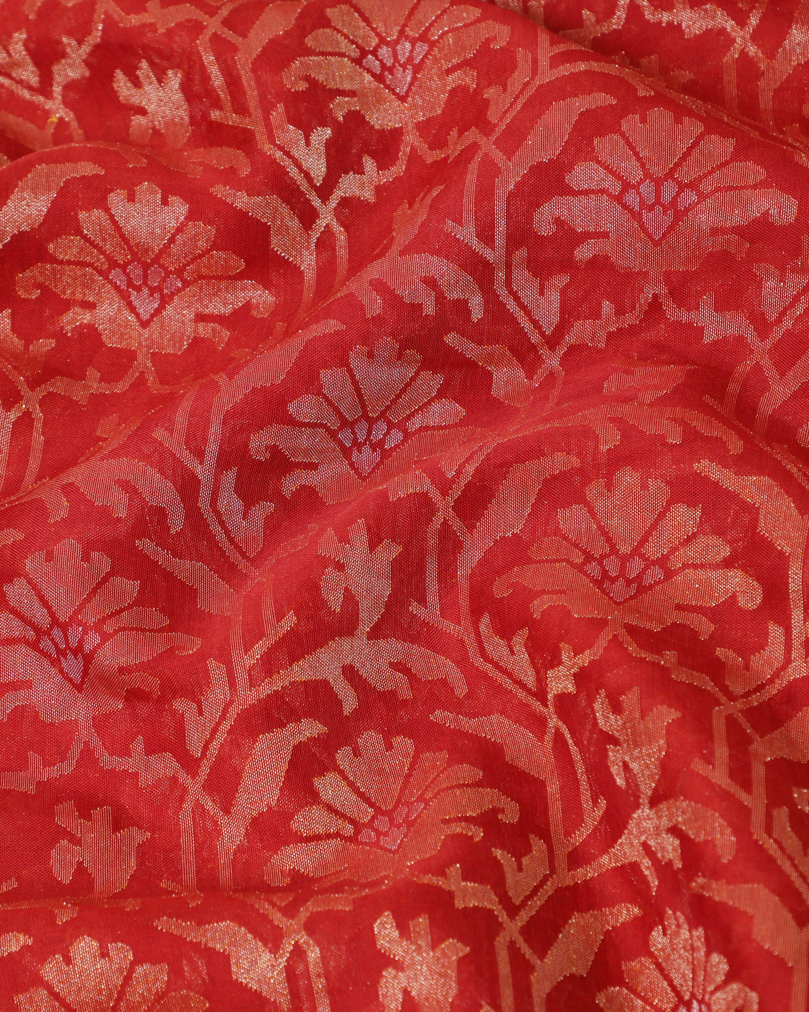 Laksh Banarasi Jamdani Silk Cotton Saree