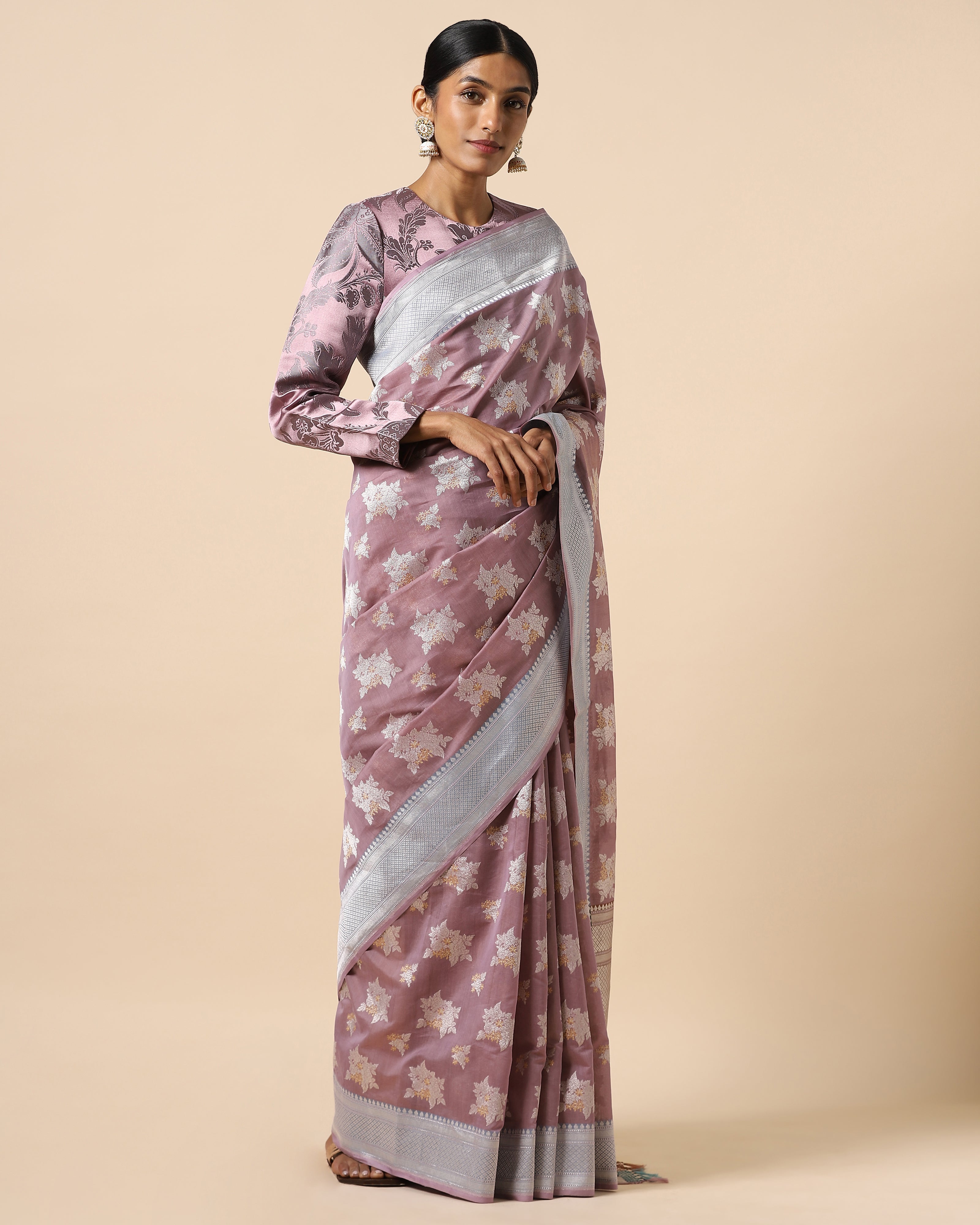 Amar Banarasi Kadwa Silk Cotton Saree