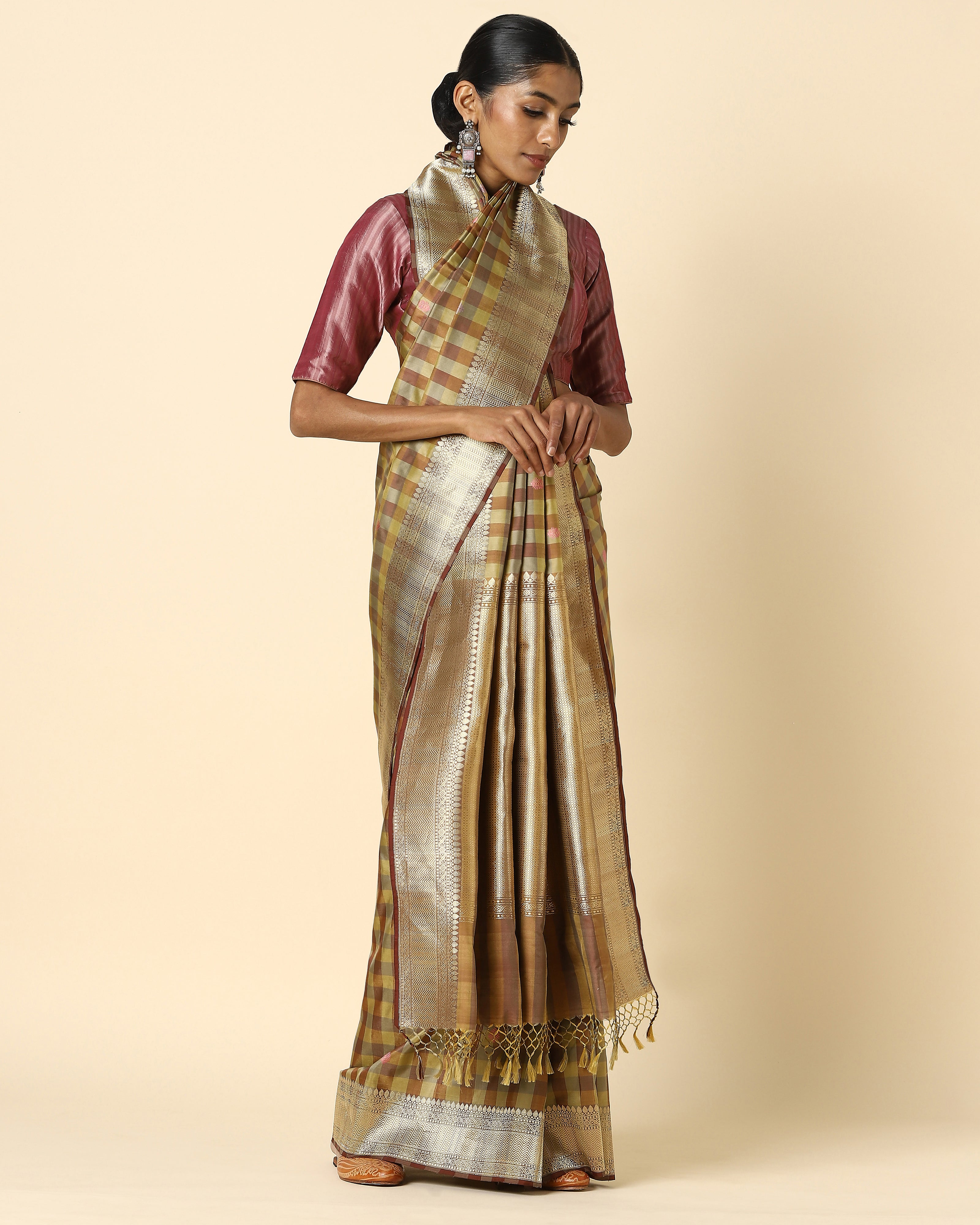 Devina Banarasi Kadwa Silk Saree