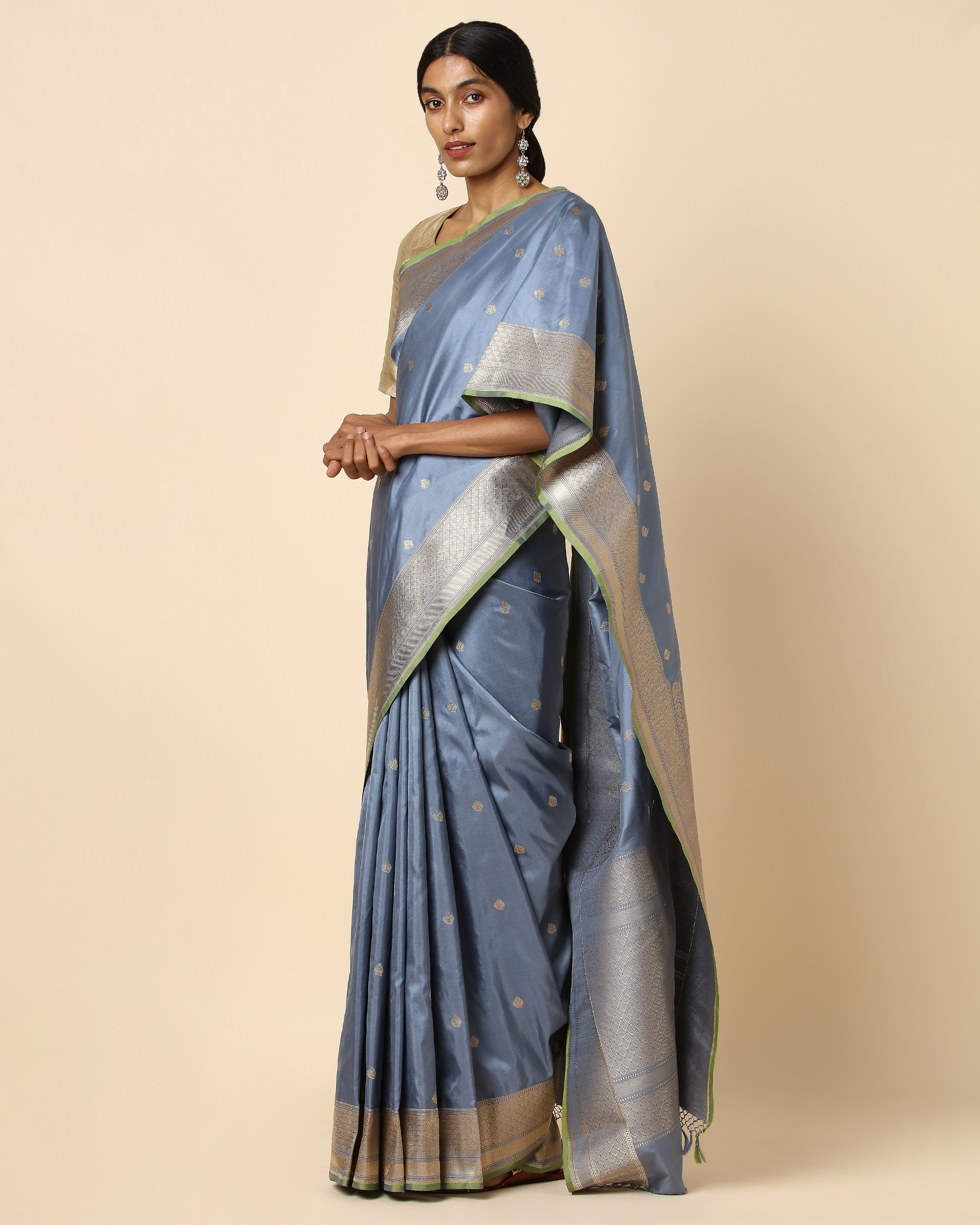 Mishri Banarasi Kadwa Silk Saree