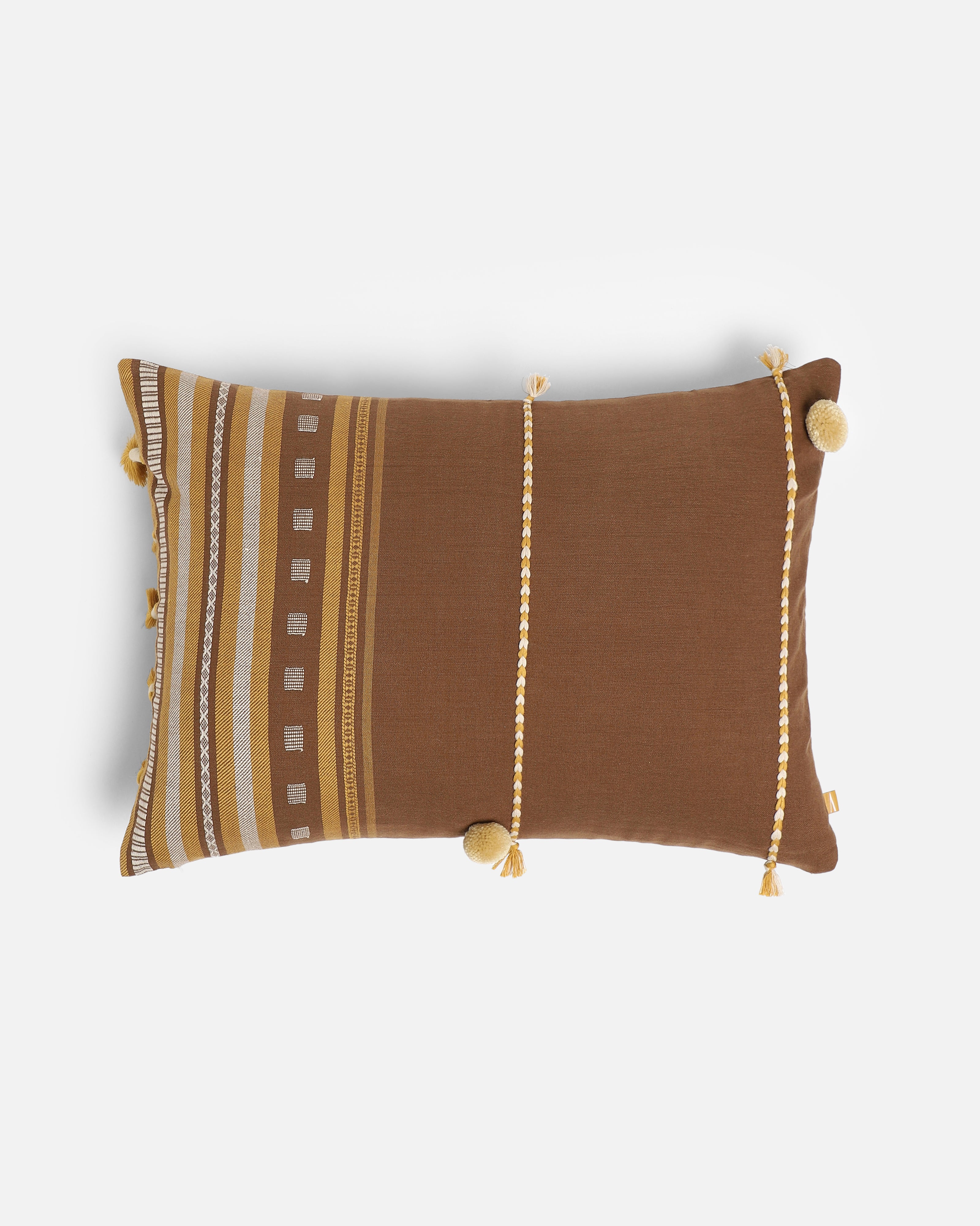 Marcu Bhujodi Extra Weft Cotton Cushion Cover