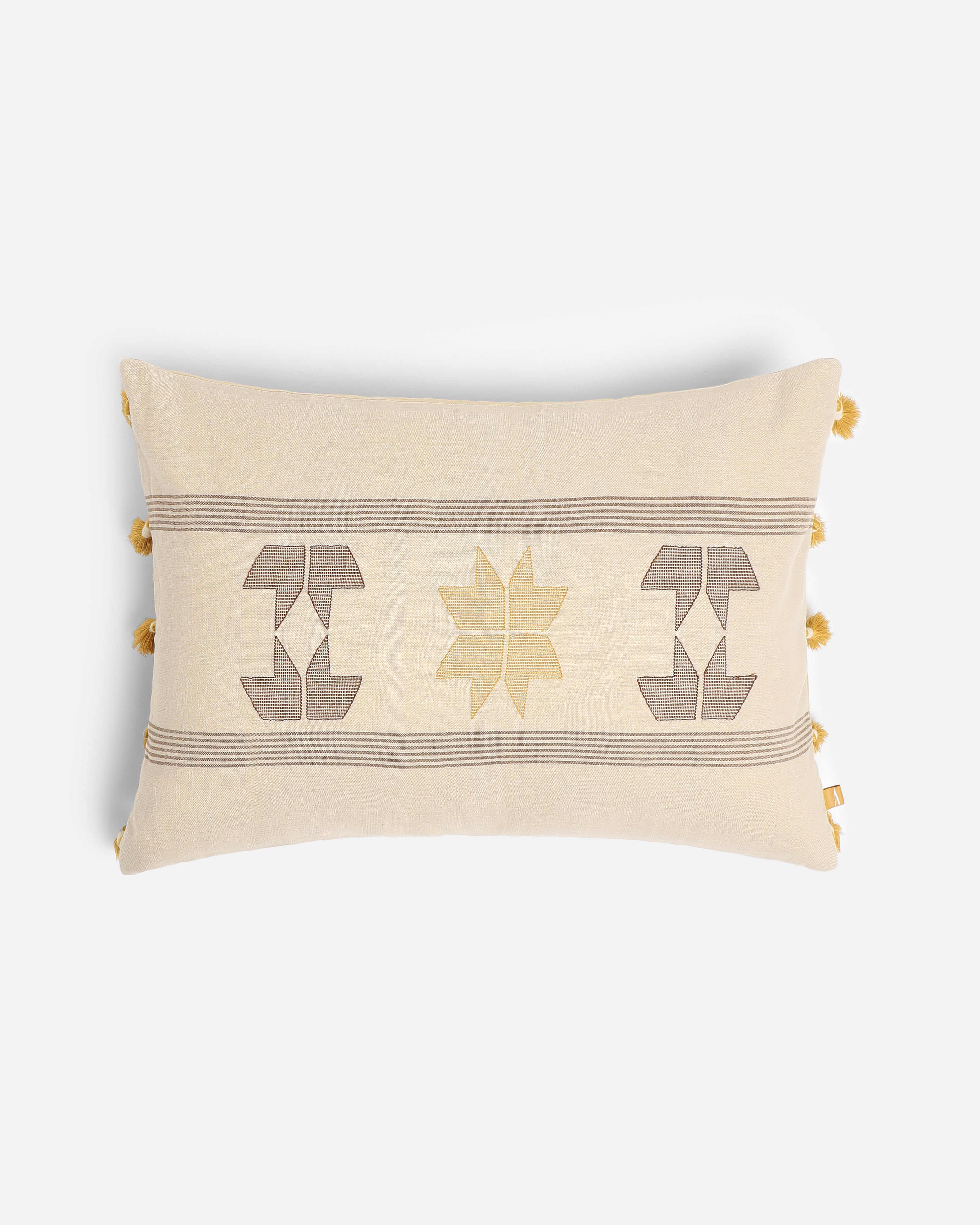 Florin Bhujodi Extra Weft Cotton Cushion Cover