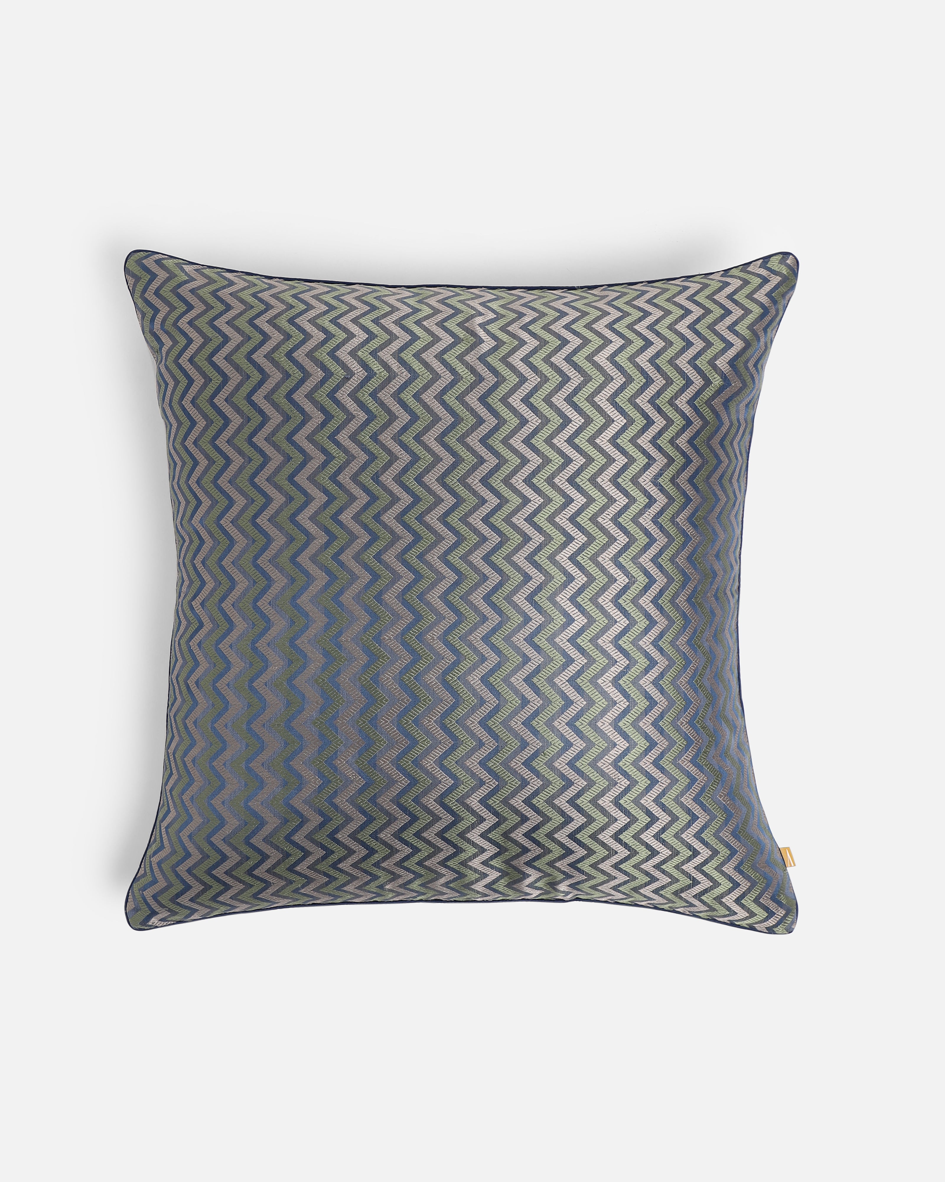Tal Banarasi Tanchoi Silk Cushion Cover