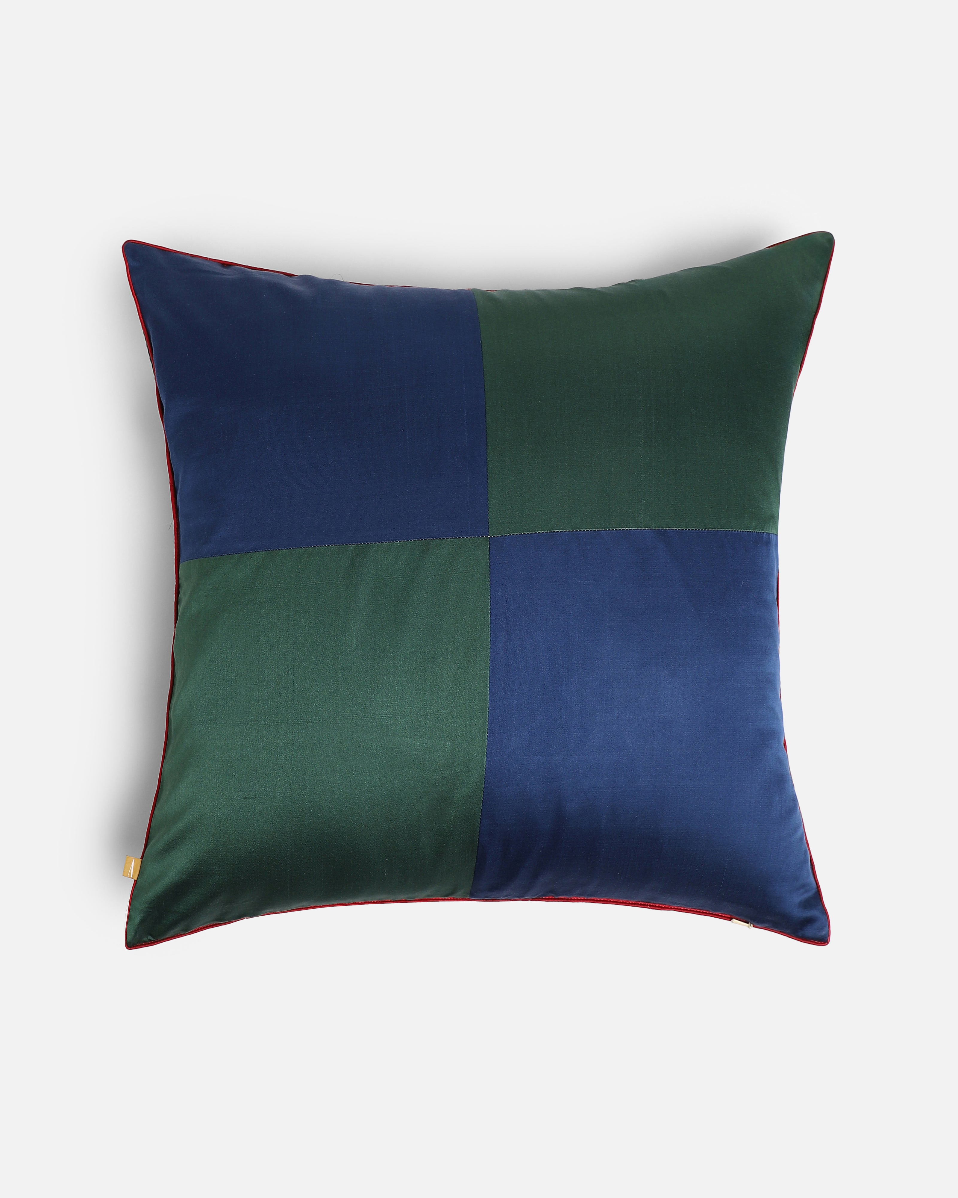 Maswal Banarasi Gyasar Viscose Cushion Cover