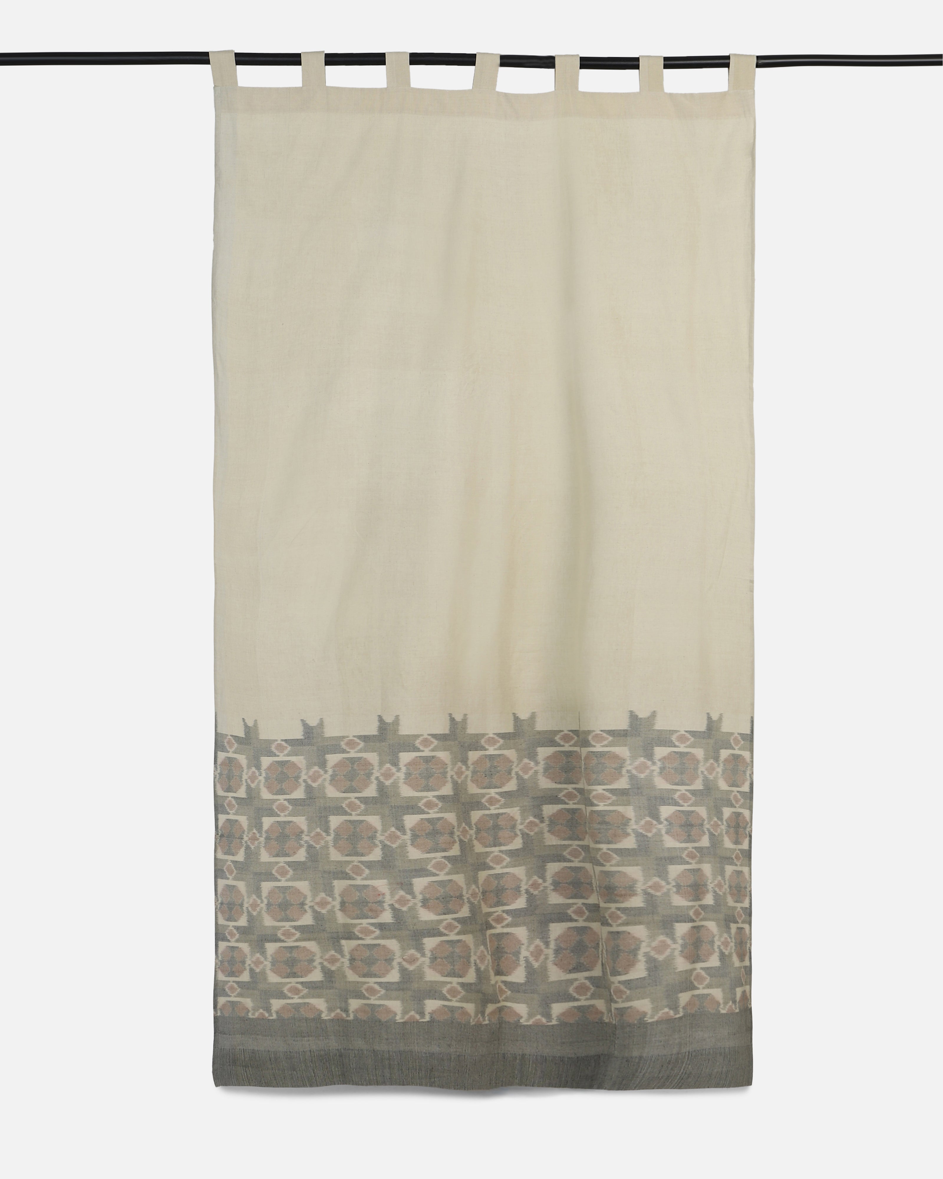Mihaela Pochampally Weft Ikat Cotton Curtain