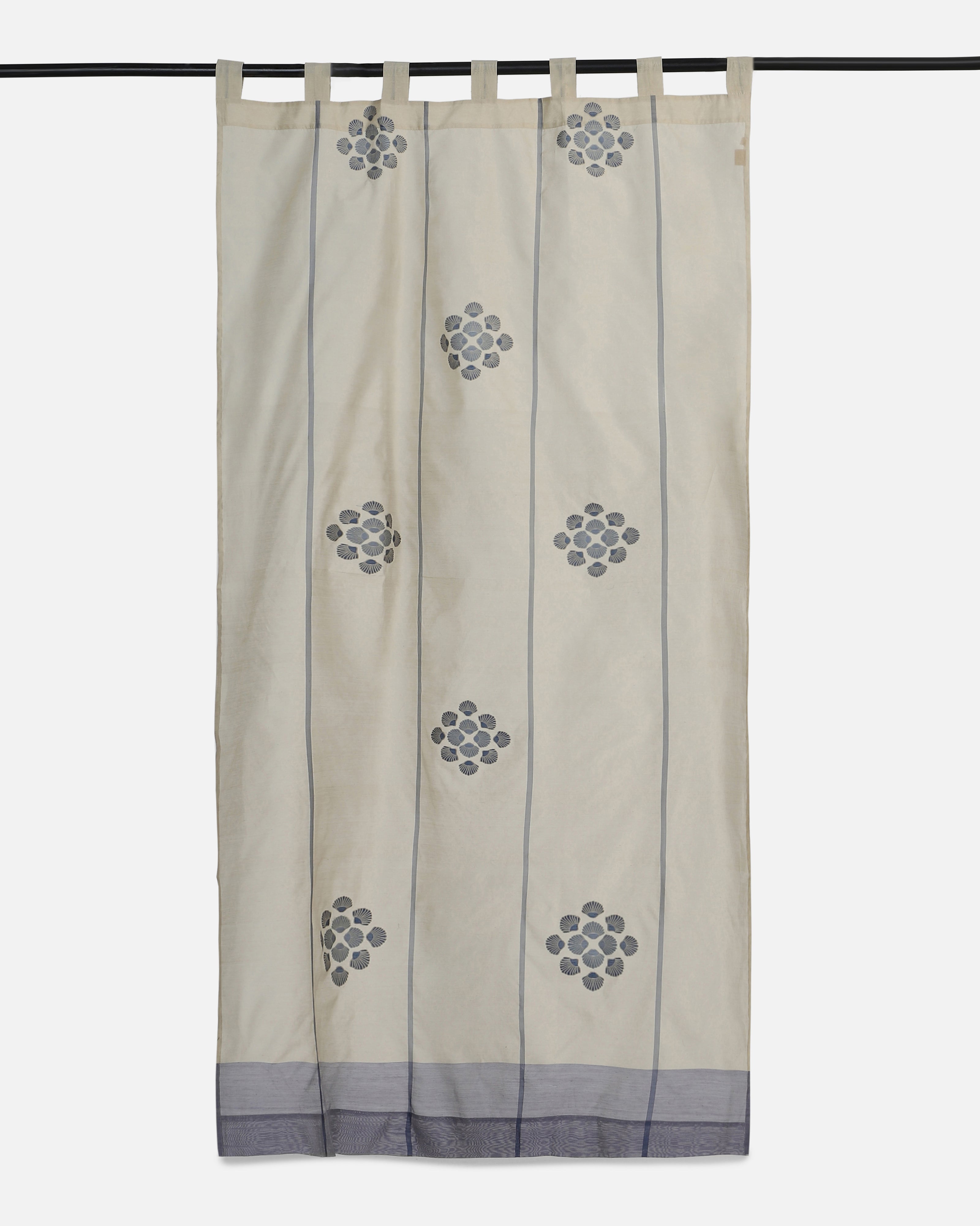 Kai Banarasi Powdi Silk Cotton Curtain