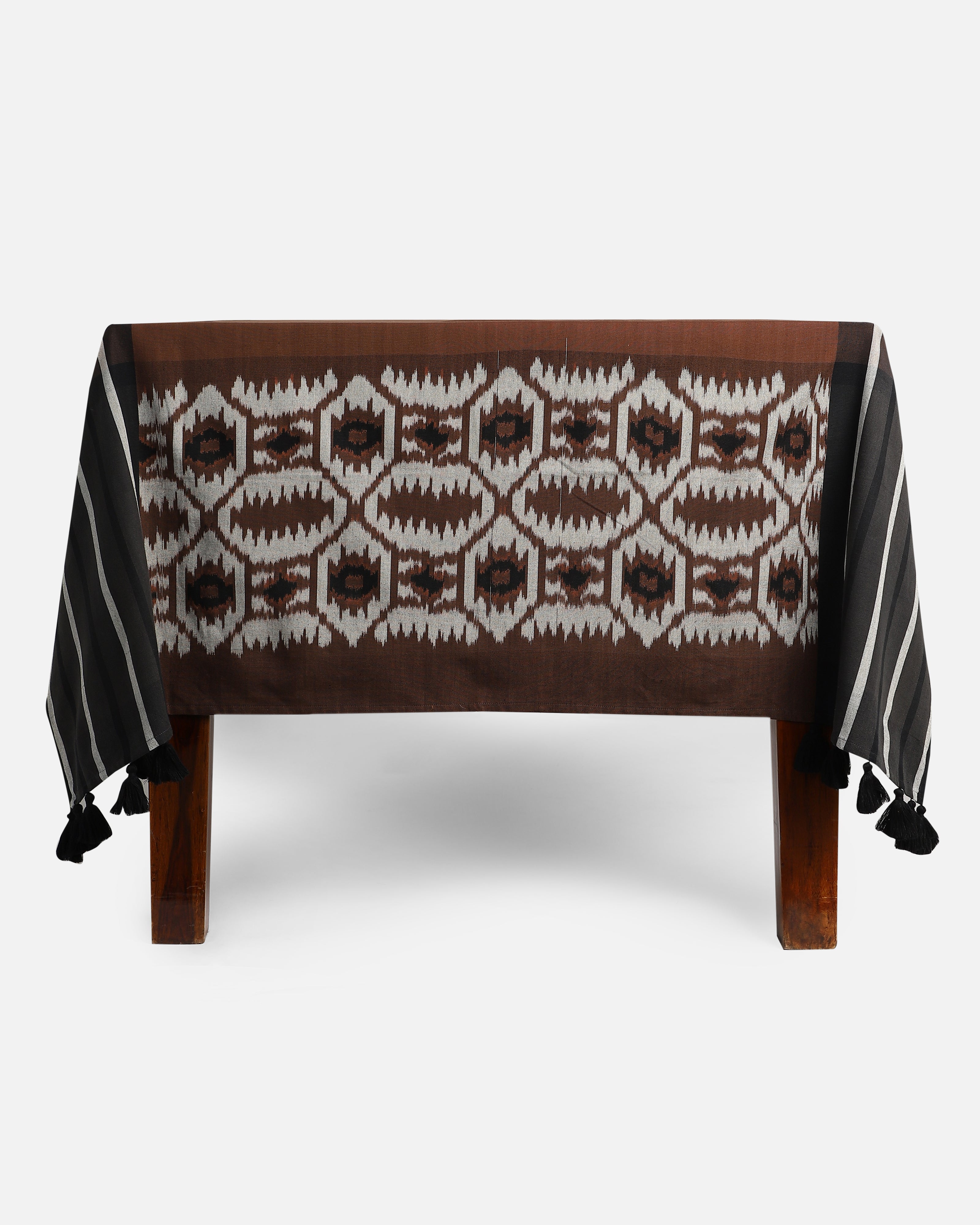 Pavel Pochampally Warp Ikat Cotton Table Cover
