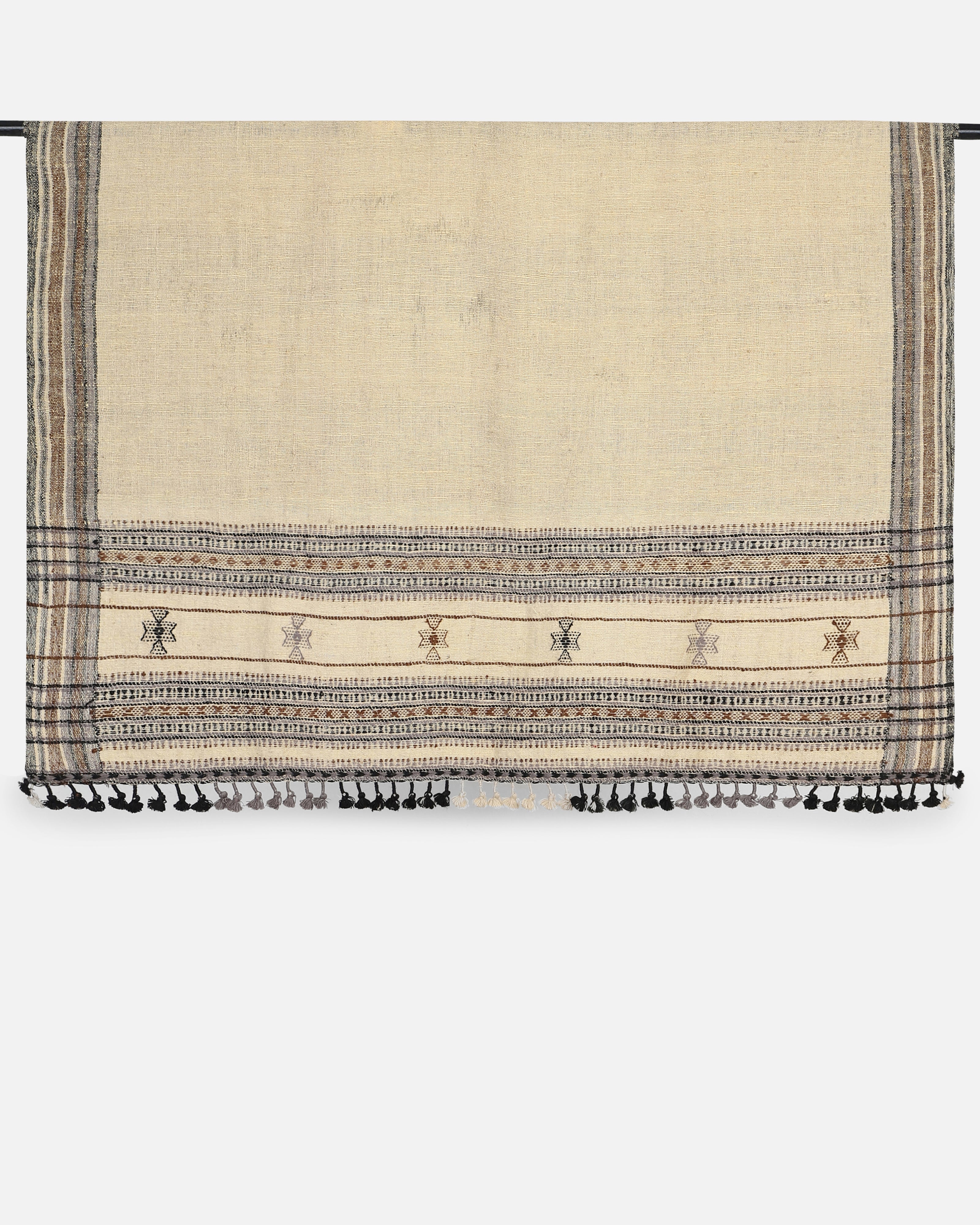 Slatina Bhujodi Extra Weft Woolen Throw