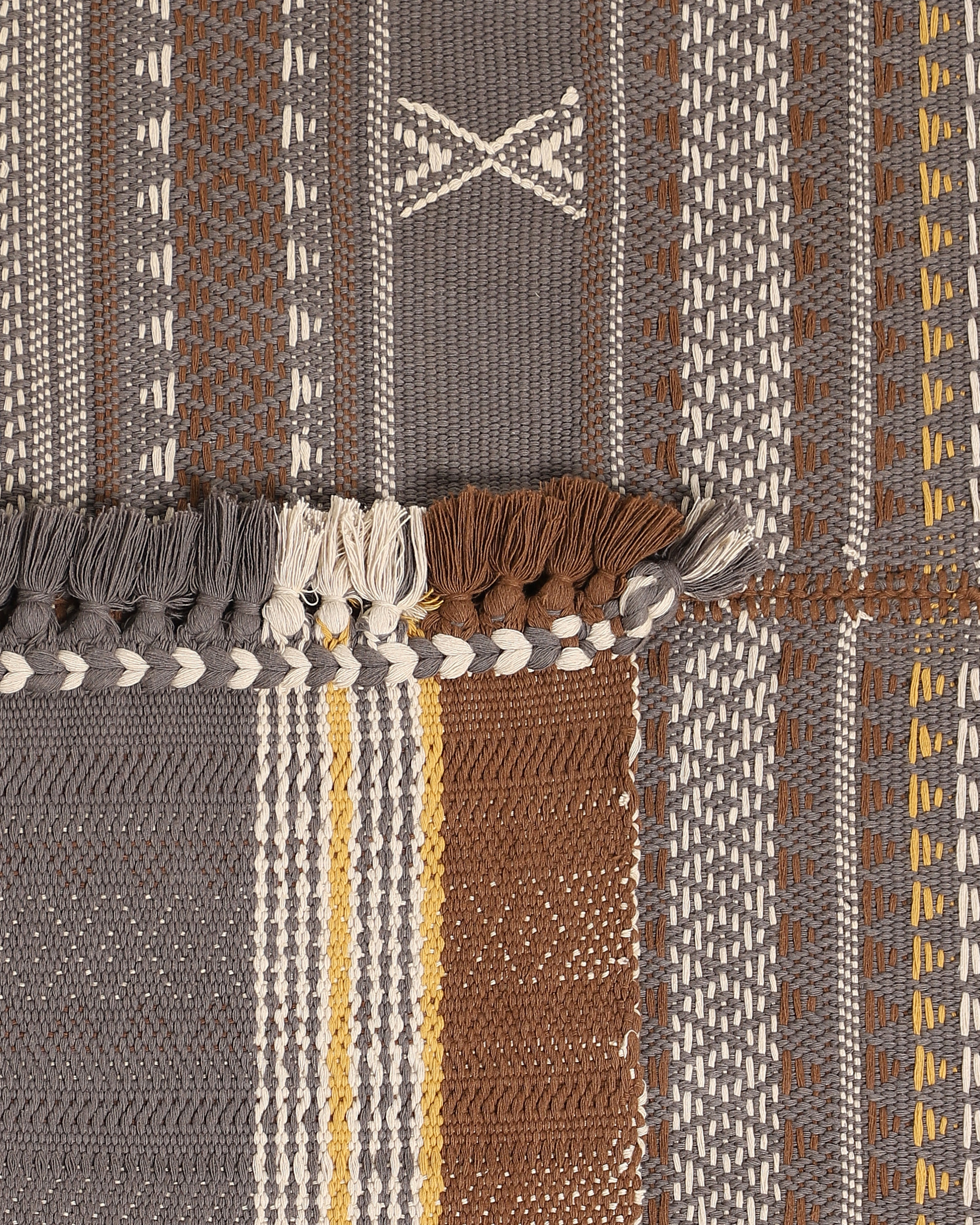 Estera Bhujodi Extra Weft Cotton Rug