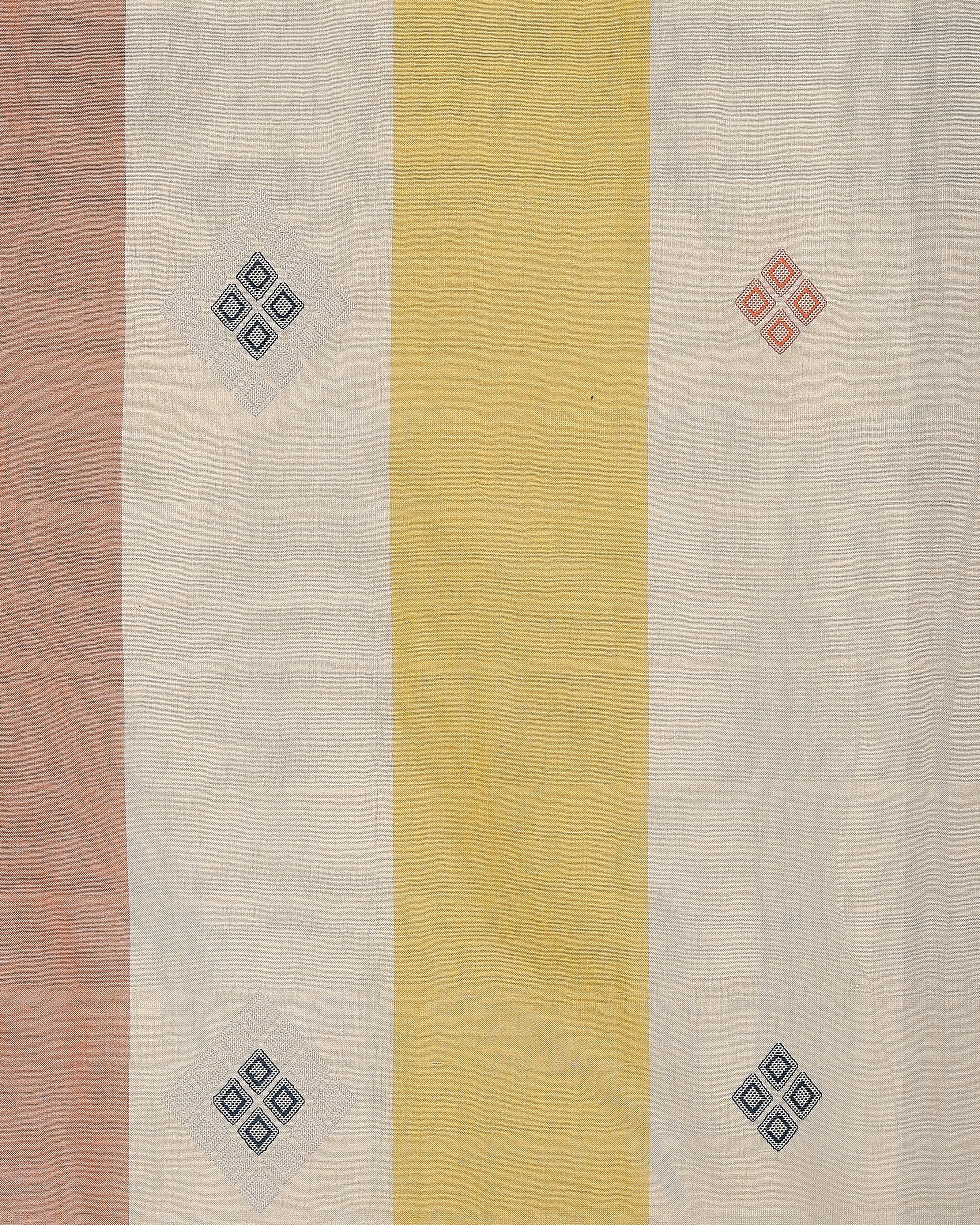 Zopia Bhujodi Extra Weft Cotton Double Bed Cover