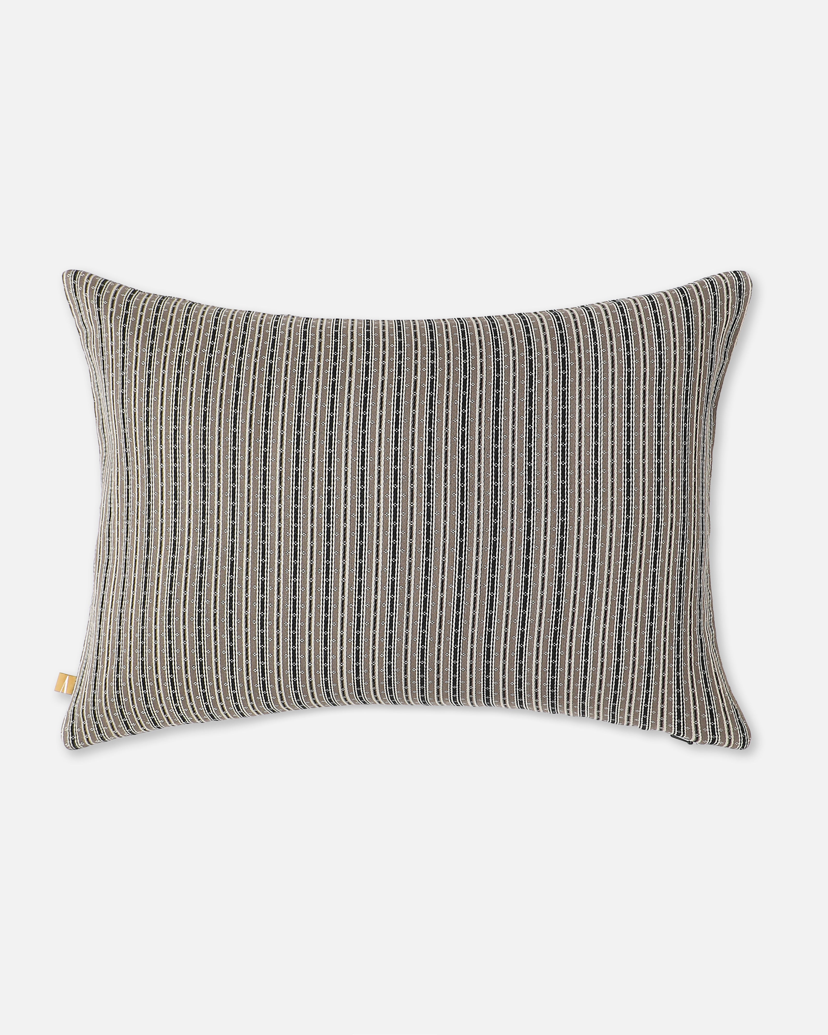 Bark Banarasi Tanchoi Silk Cushion Cover