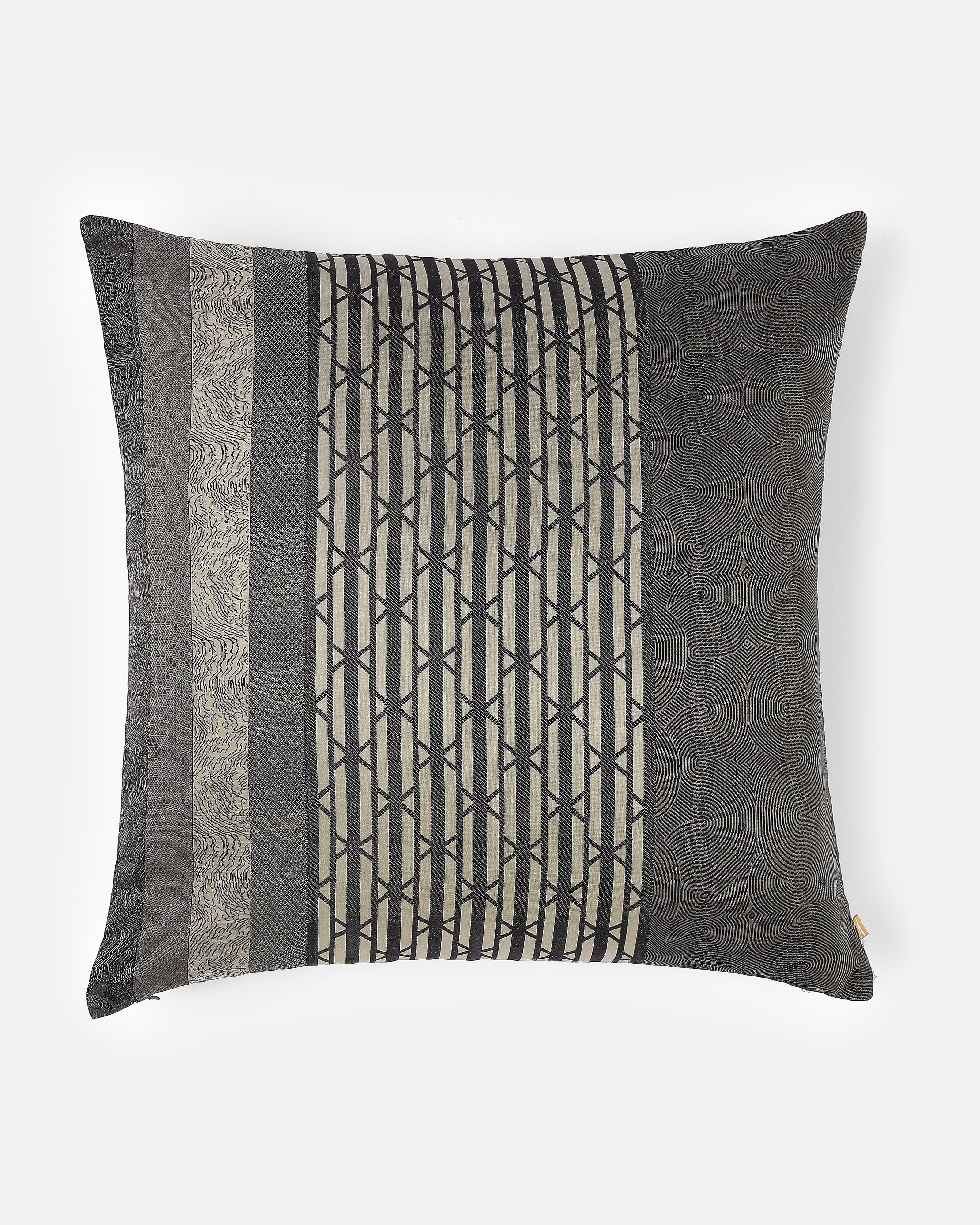 Baryte Banarasi Tanchoi Silk Cushion Cover