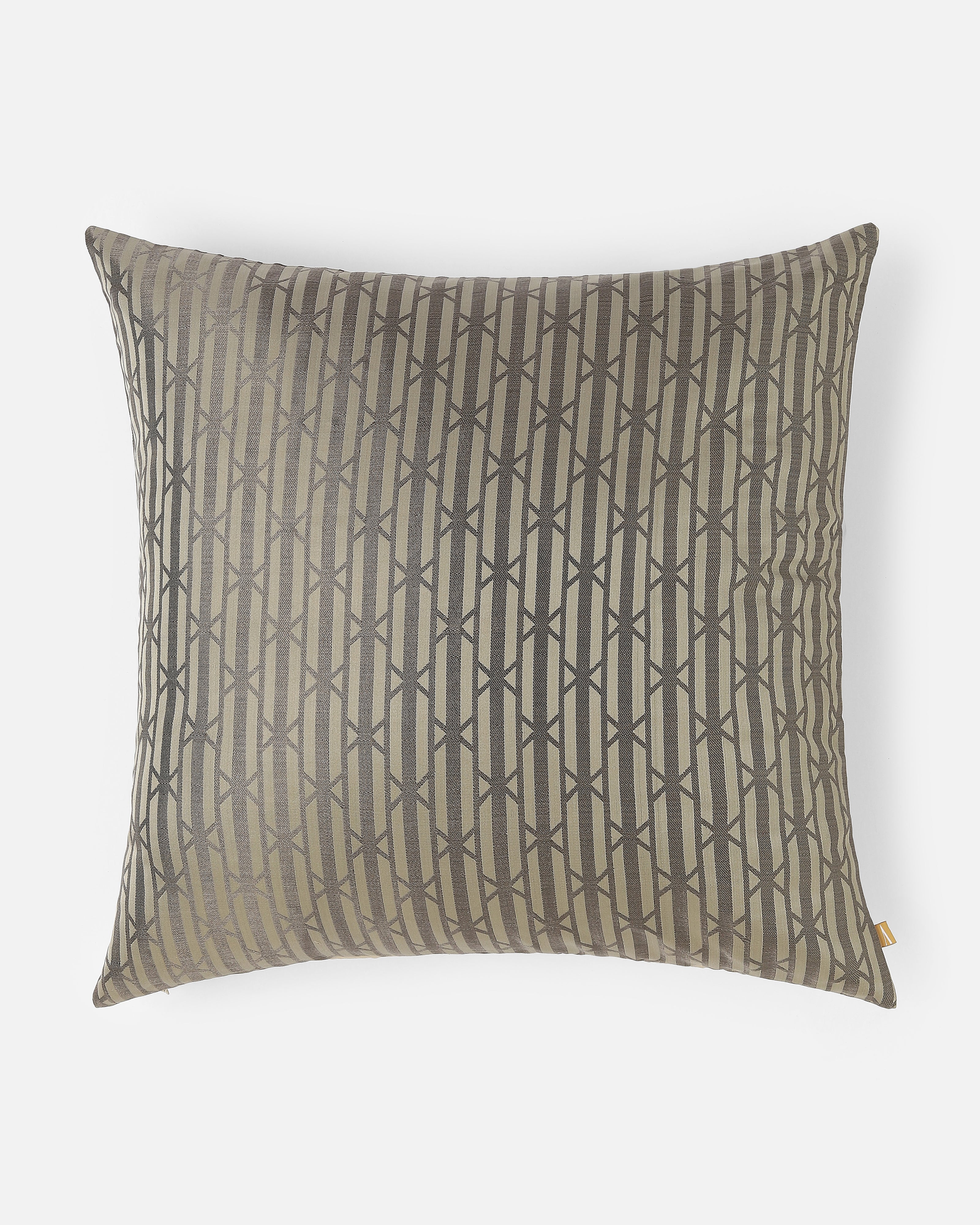 Bamboo Banarasi Tanchoi Silk Cushion Cover