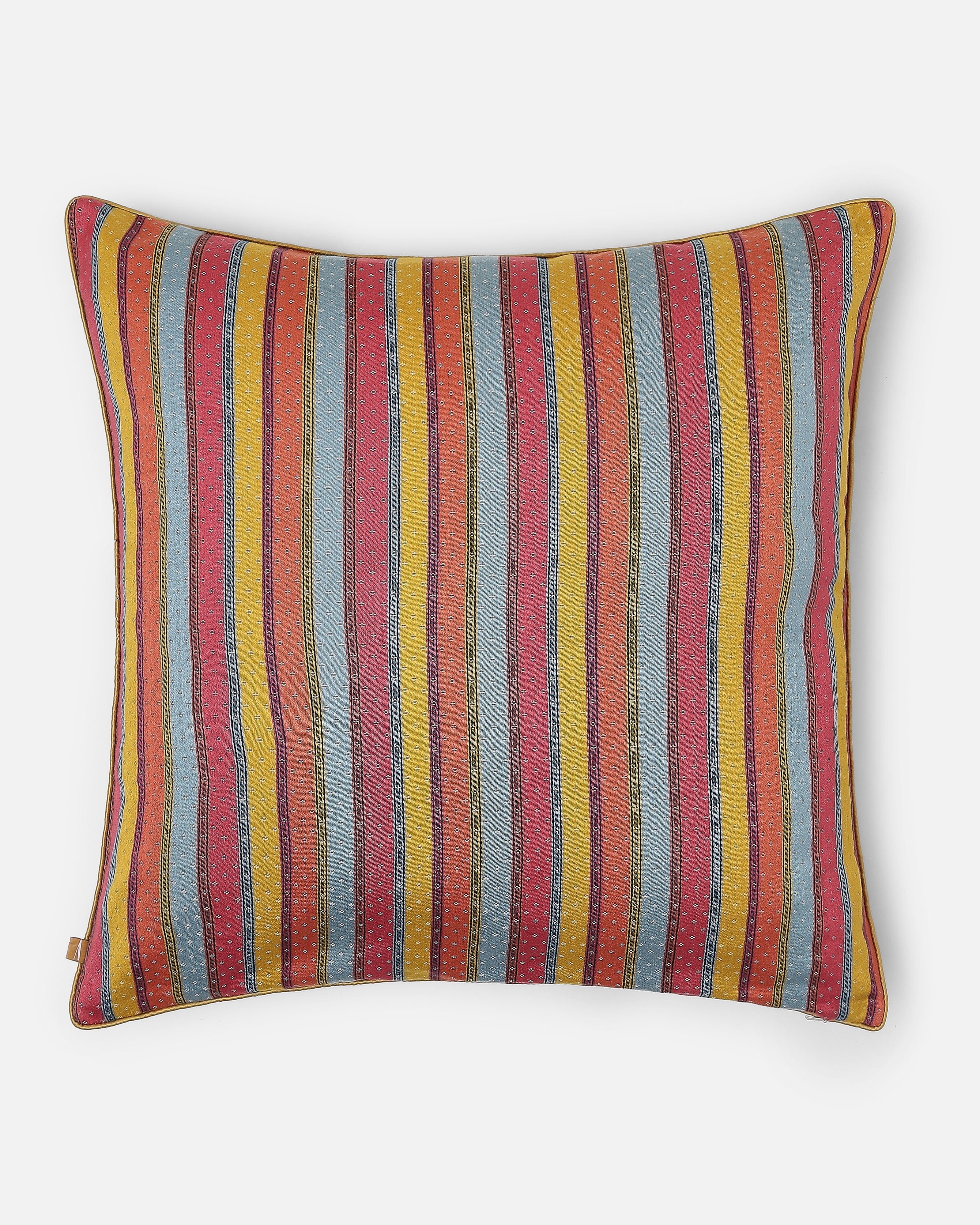 Yamu Pochampally Warp Ikat Silk Cotton Cushion Cover