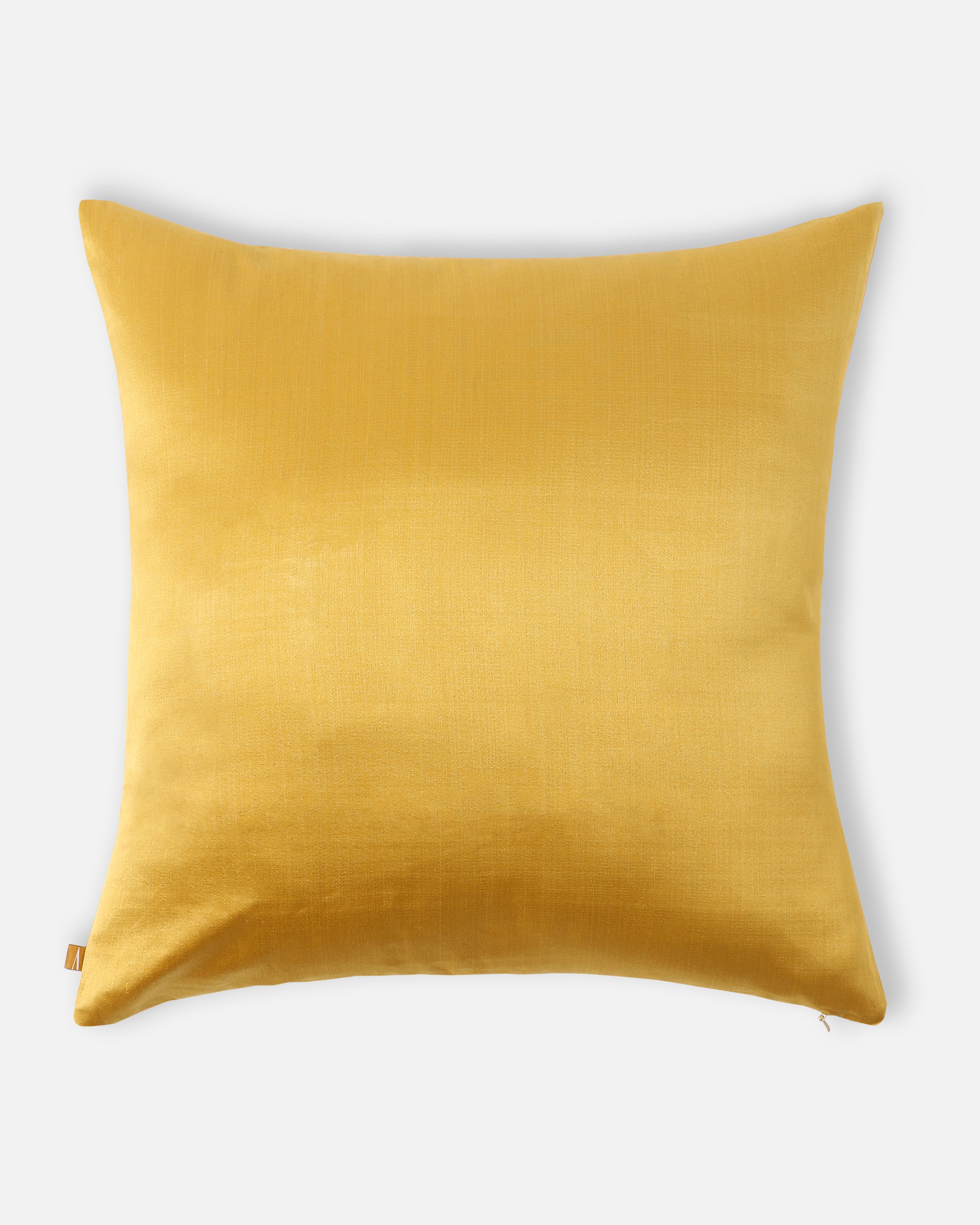 Tosh Pochampally Warp Ikat Silk Cushion Cover