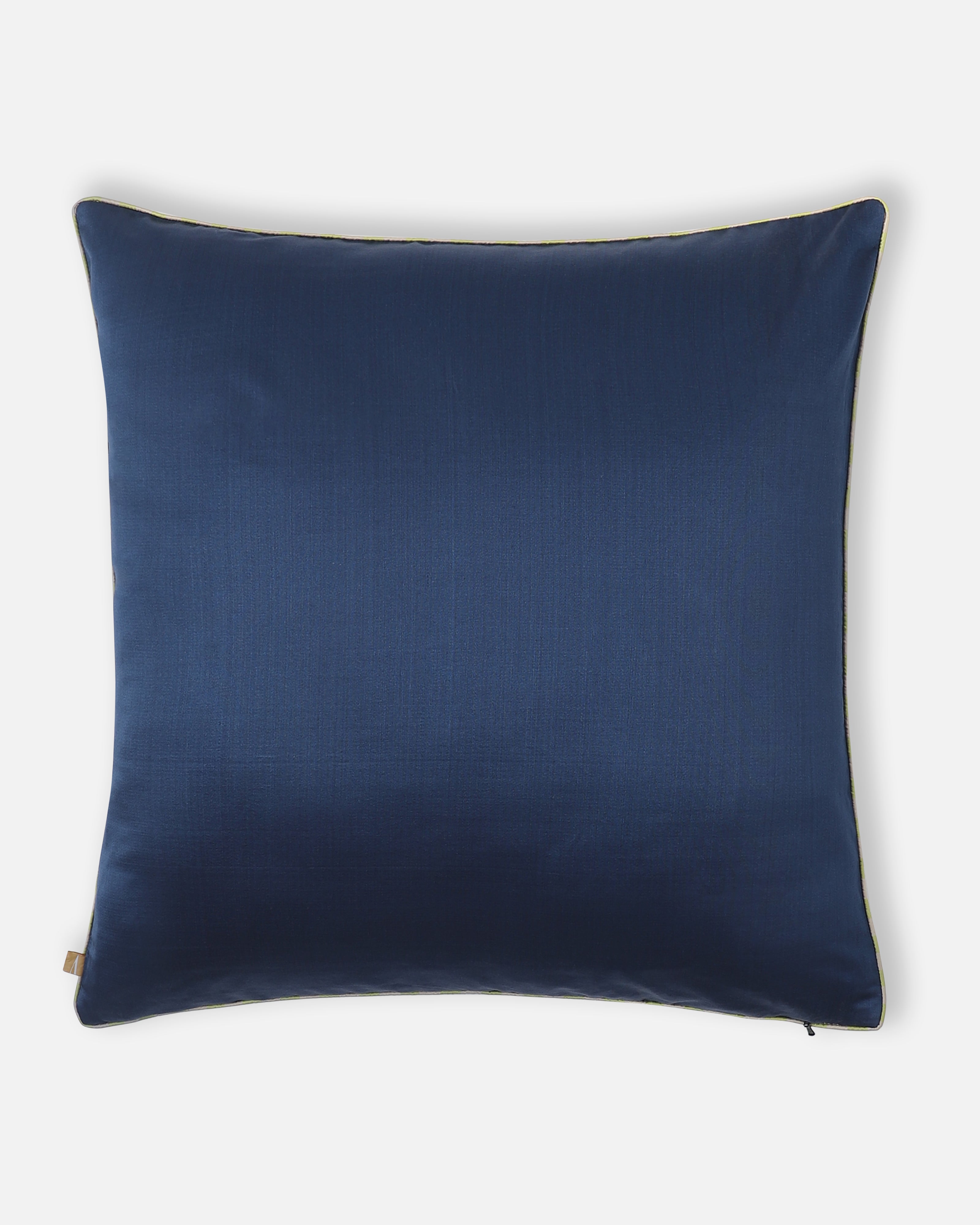 Hoja Banarasi Satin Brocade Silk Viscose Cushion Cover