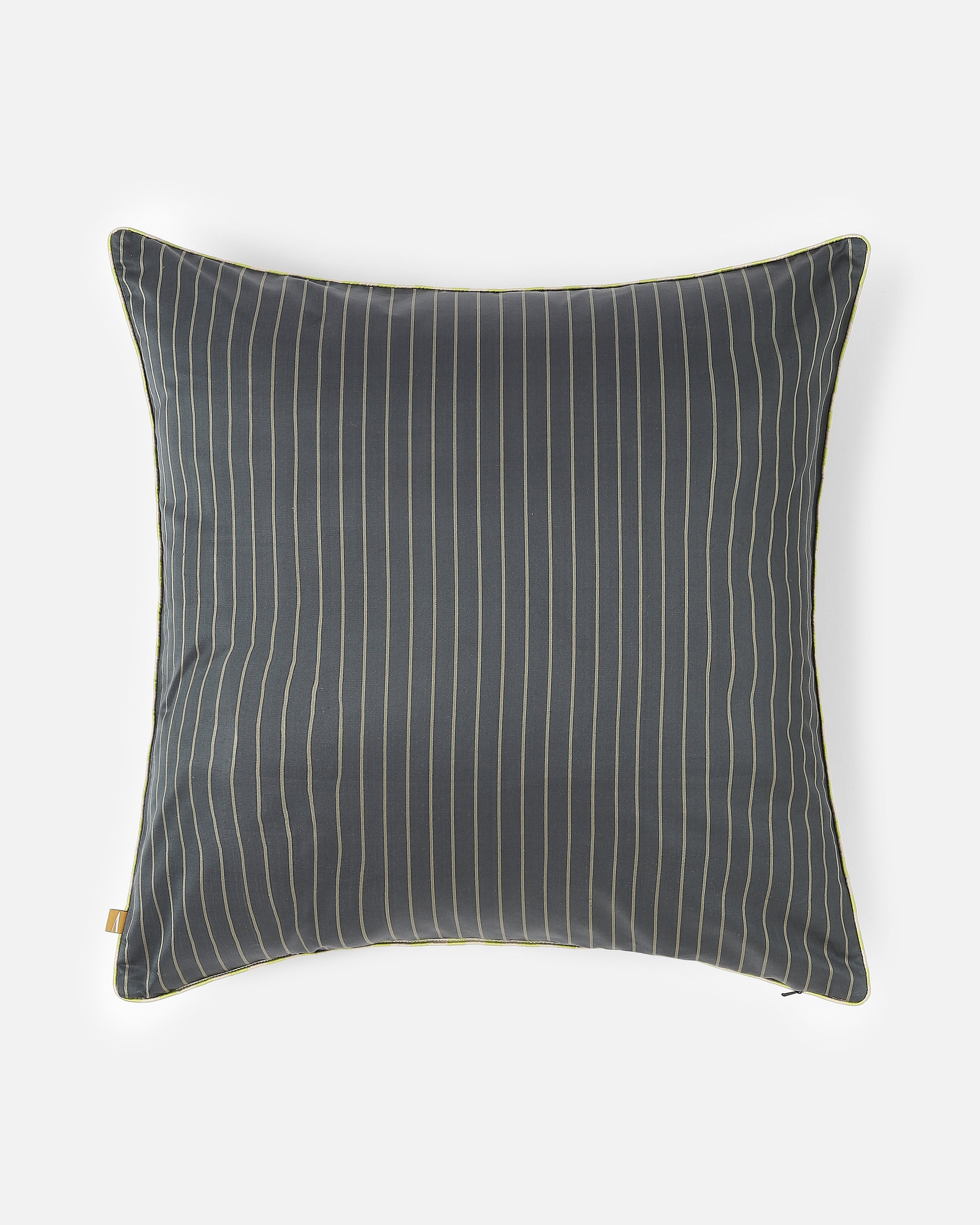 Forest Banarasi Tanchoi Silk Cushion Cover