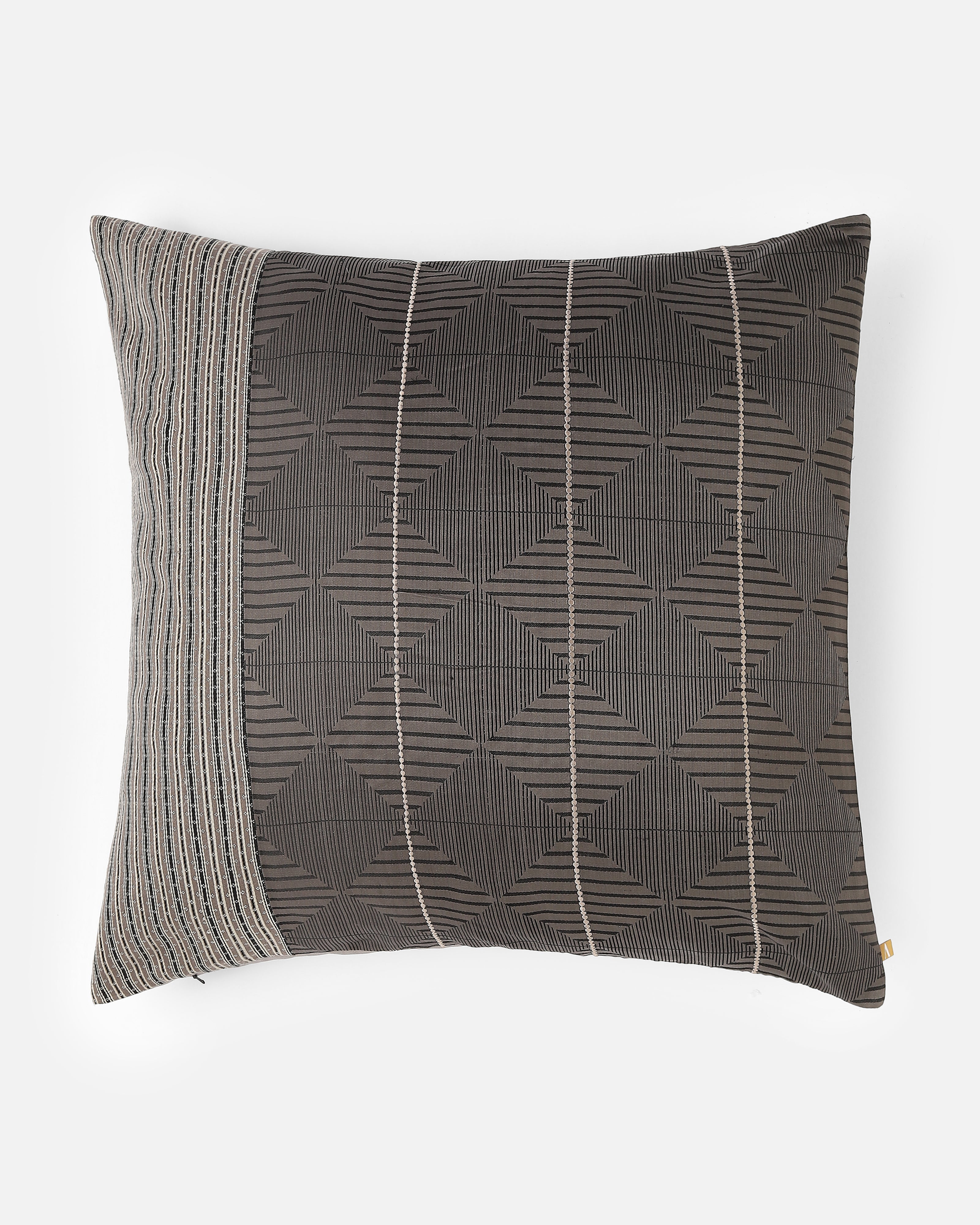 Magnis Banarasi Tanchoi Silk Cushion Cover