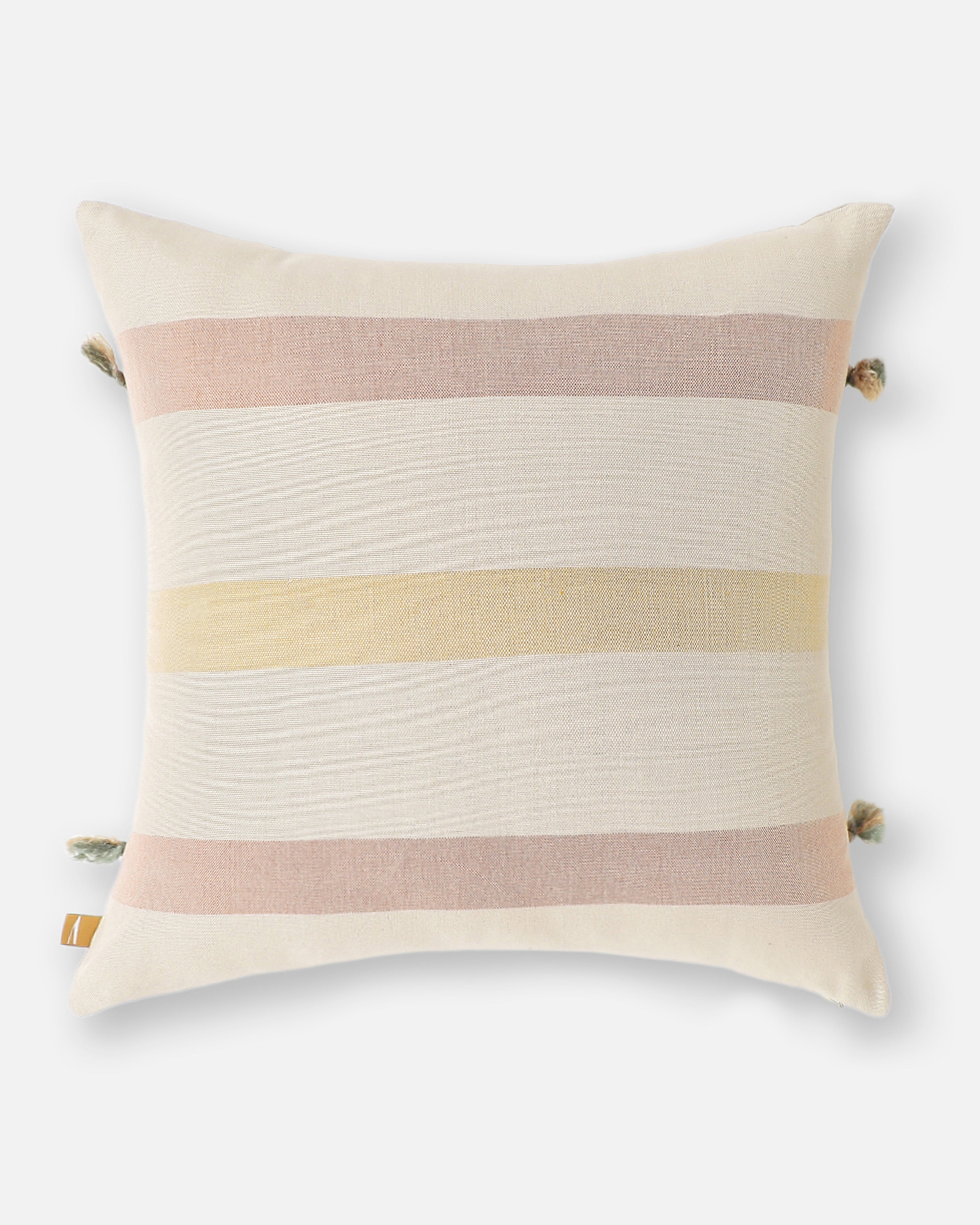 Dawa Bhujodi Extra Weft Cotton Cushion Cover