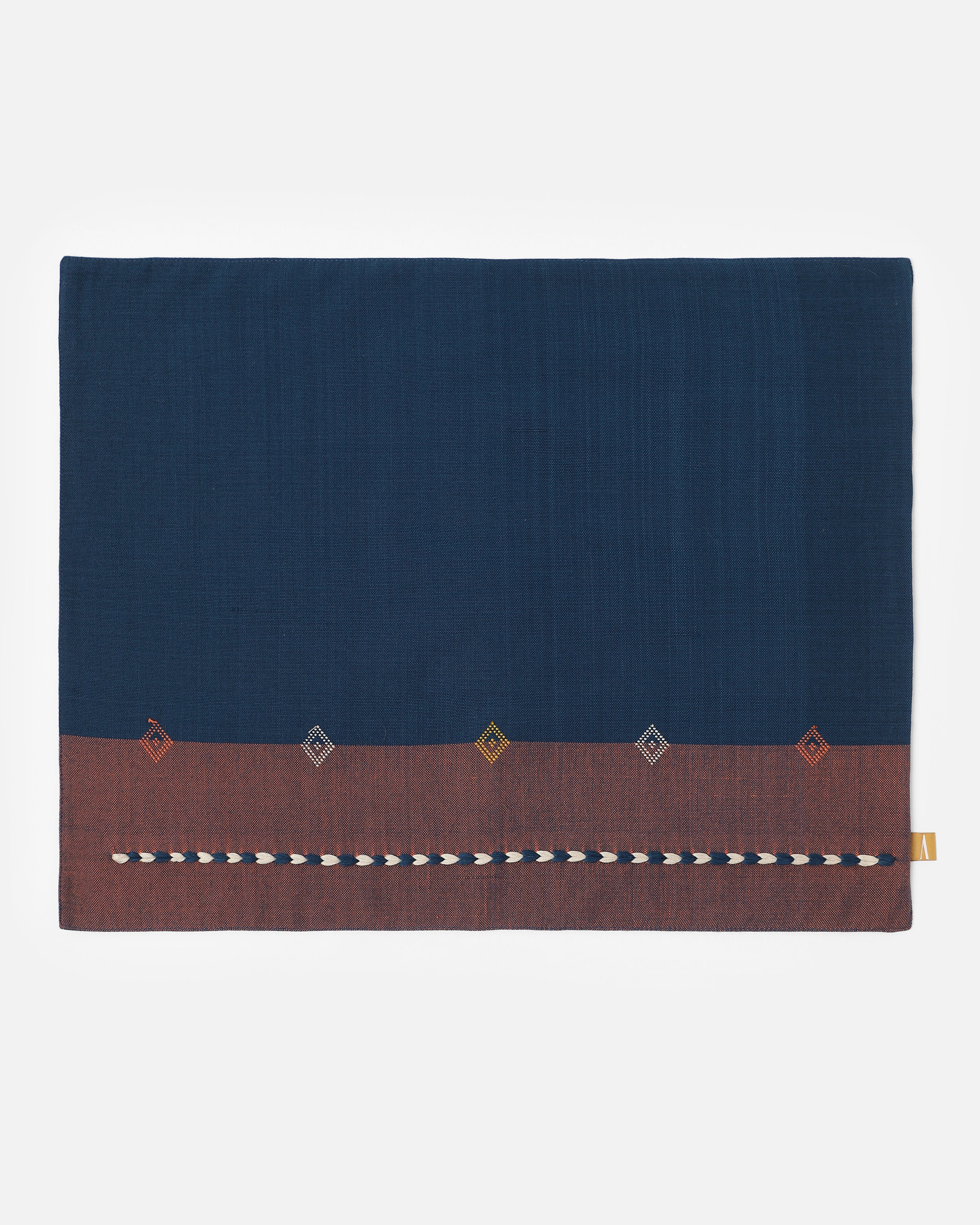 Jaya Bhujodi Extra Weft Cotton Table Mat | Set Of 6