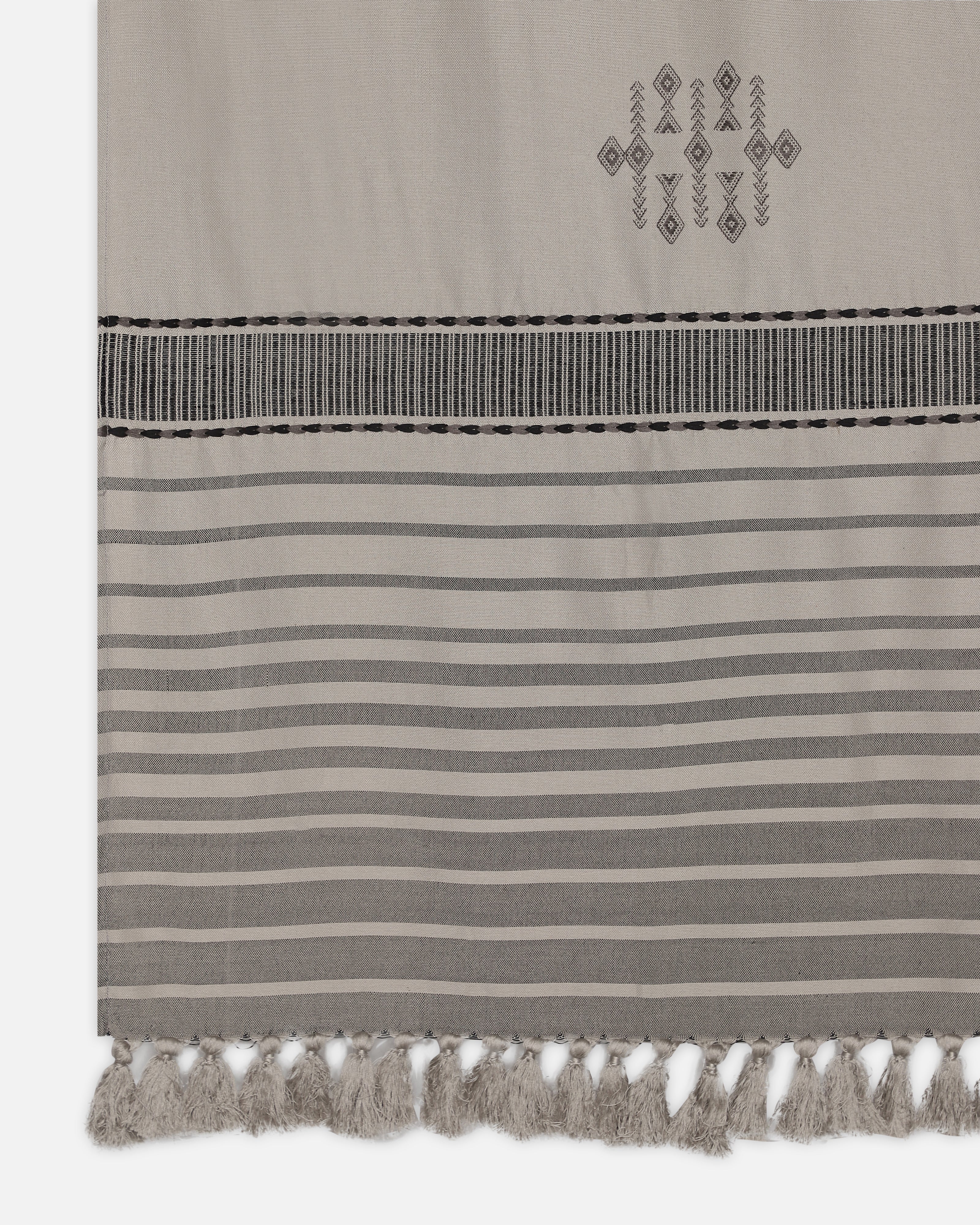 Tier Bhujodi Extra Weft Cotton Table Cover